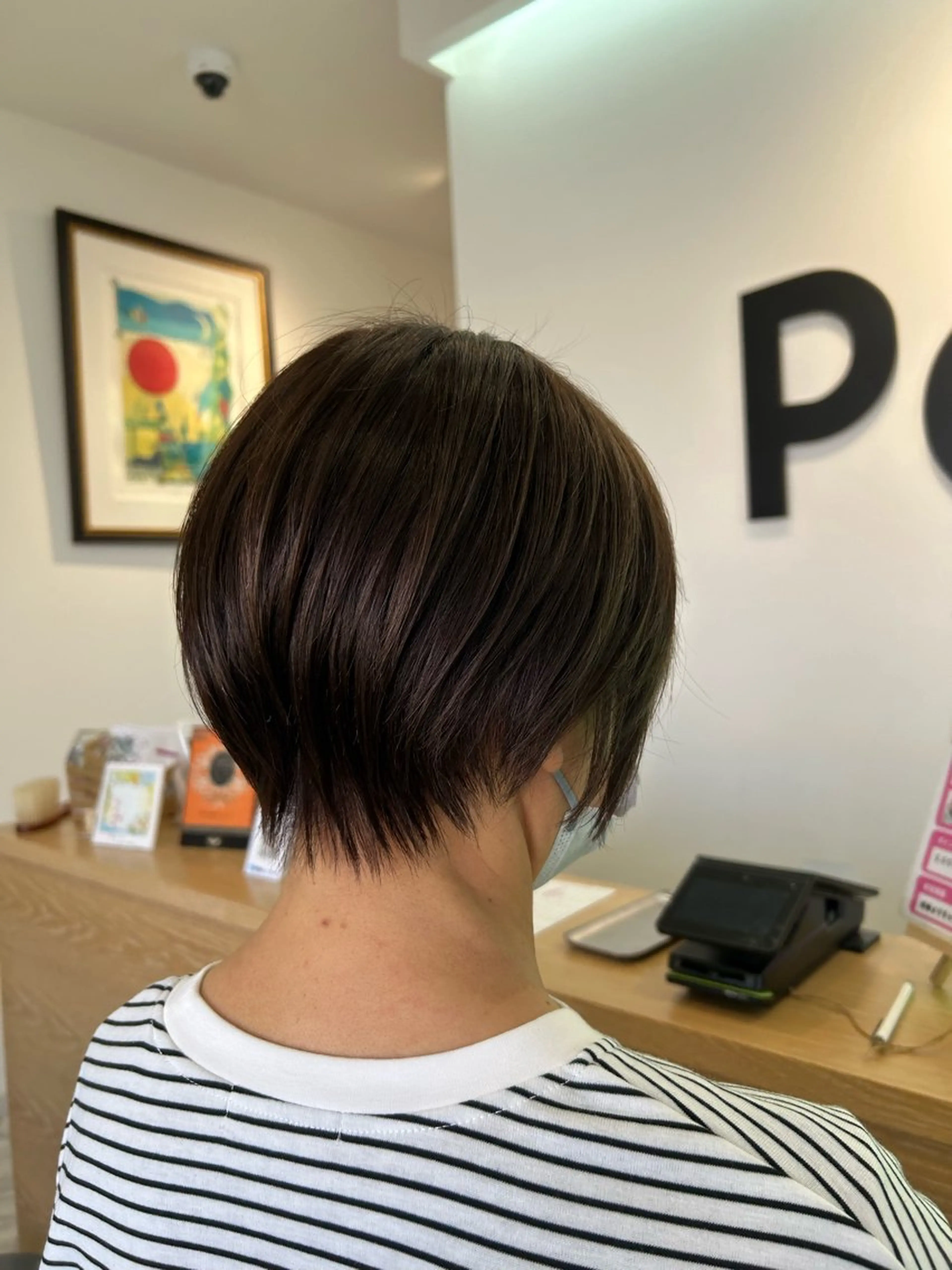 ショート カット ヘアカラー san _のヘアスタイル