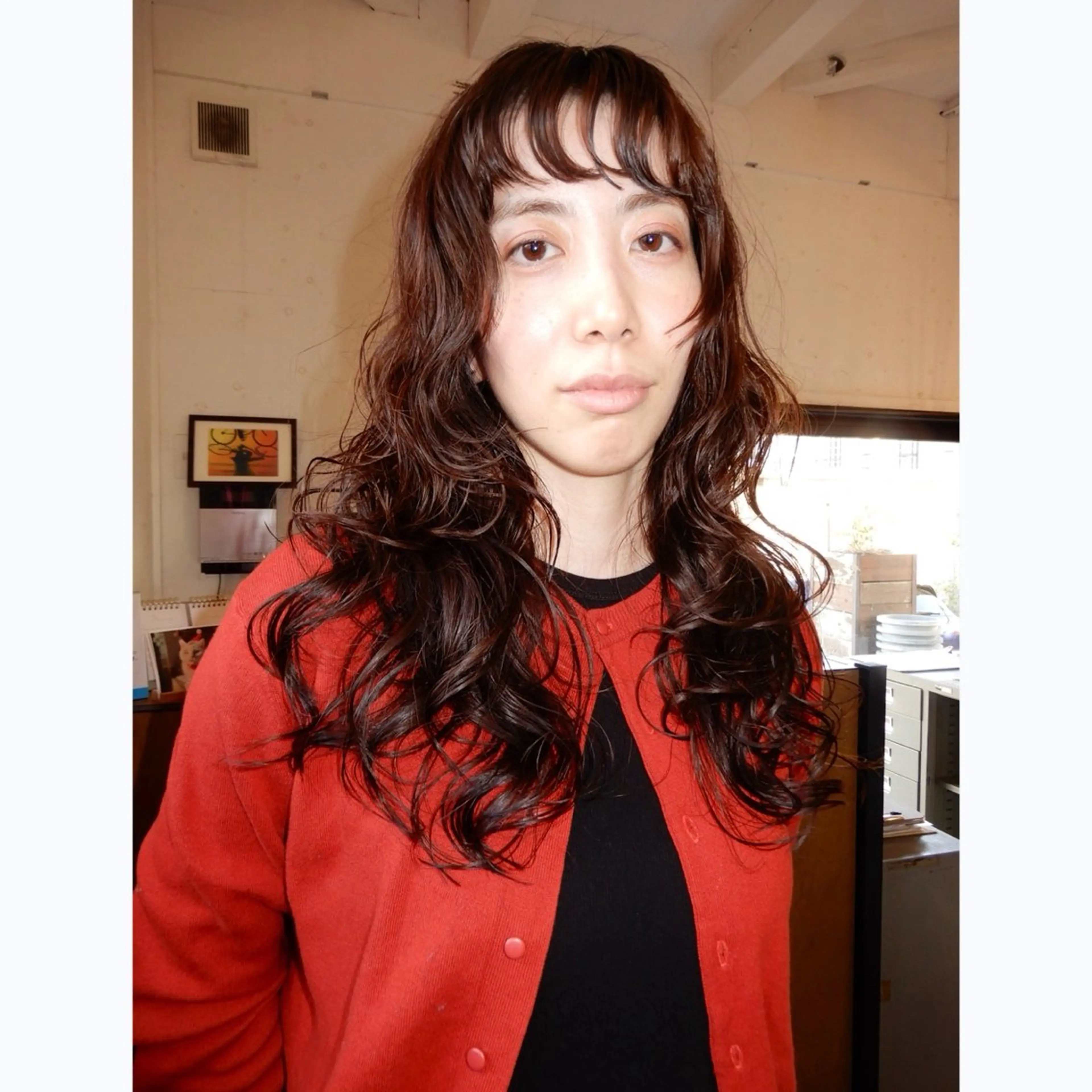 【🕊️ロングヘアでふわふわパーマ🕊️】カット➕デジタルパーマの写真