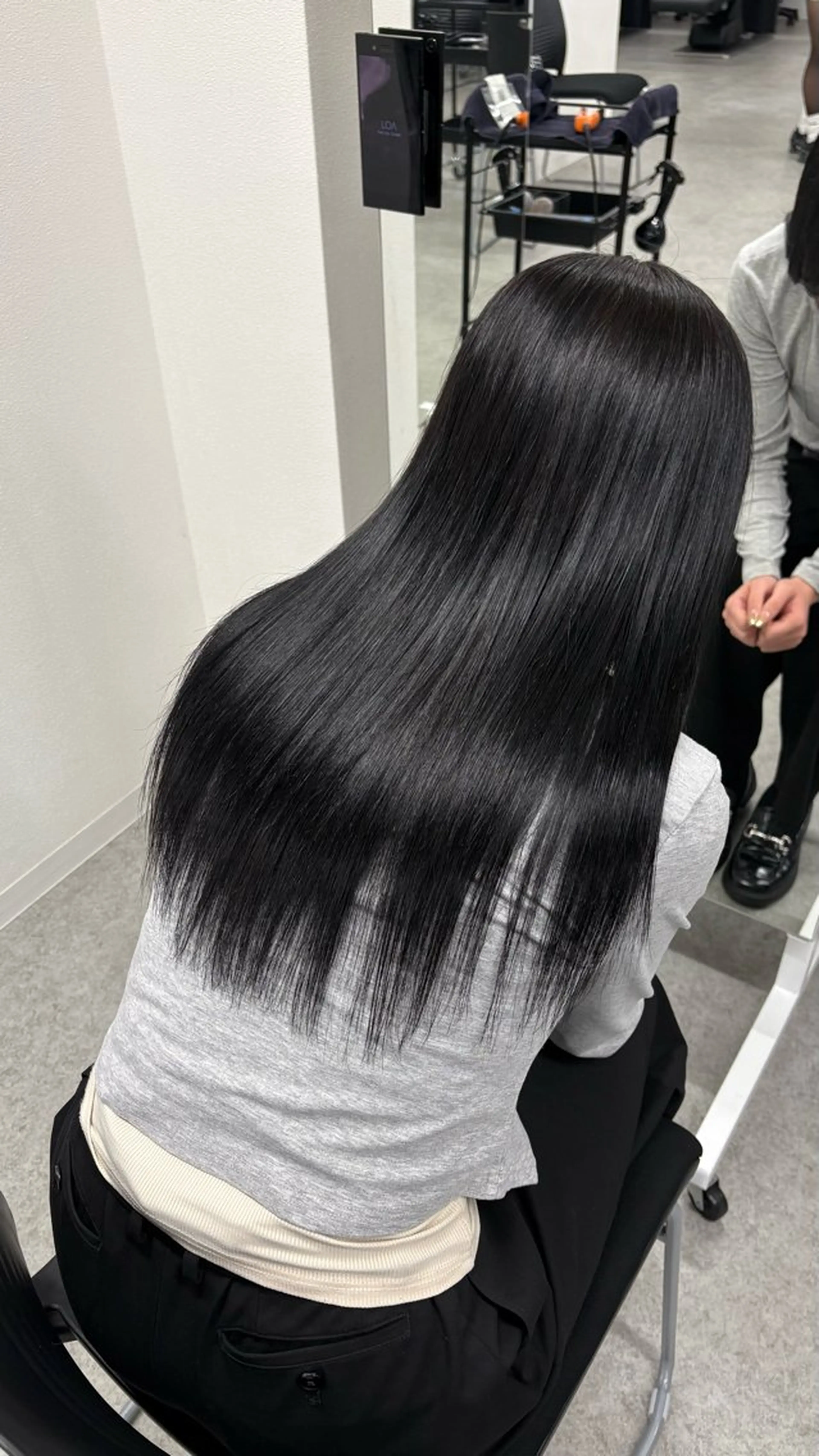 【🩶モデル様限定🩶】レディースカット➕縮毛矯正🪄の写真