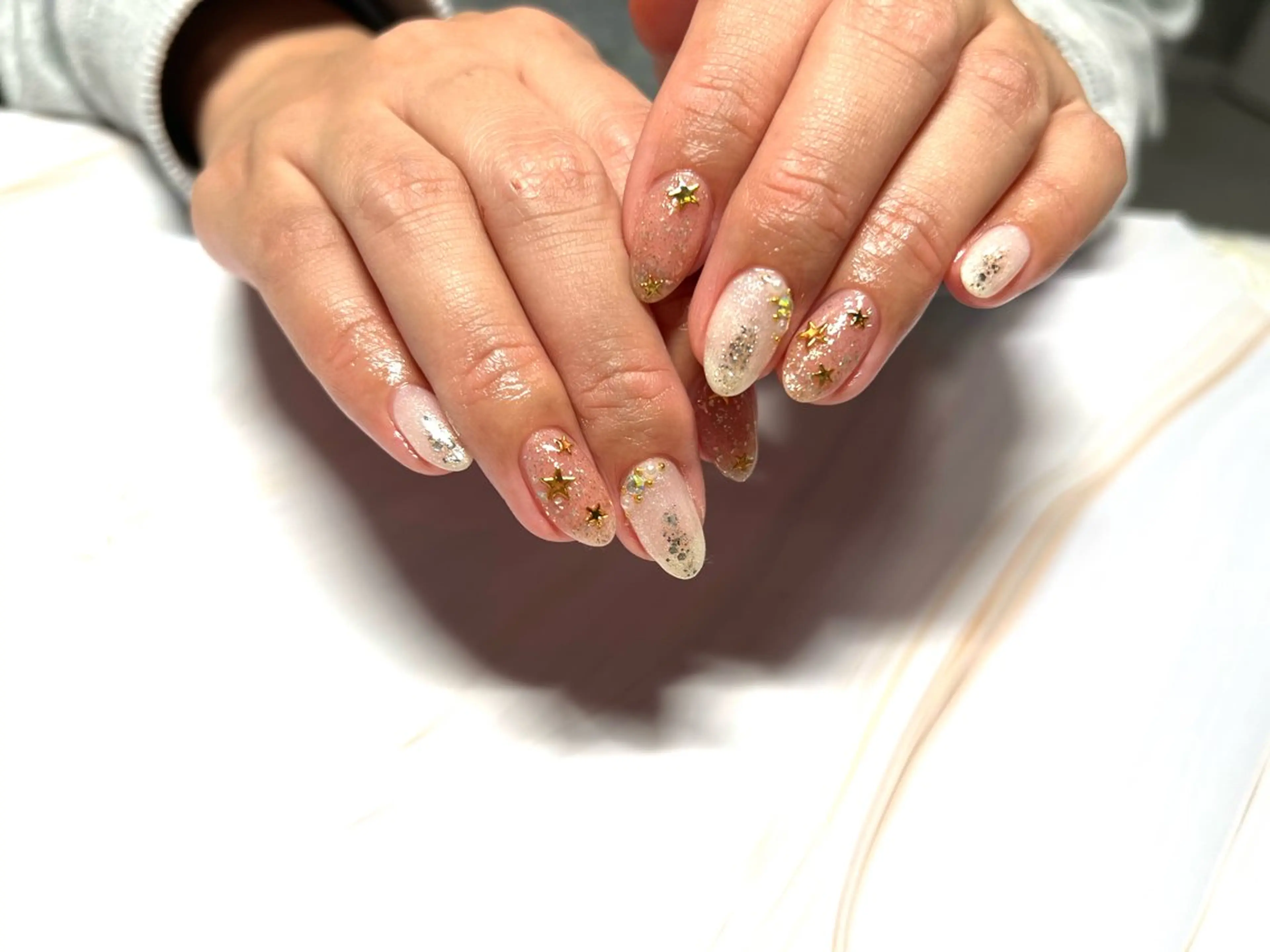 ネイル 冬ネイル クリスマス 渋谷　Laugh 8301のネイルデザイン