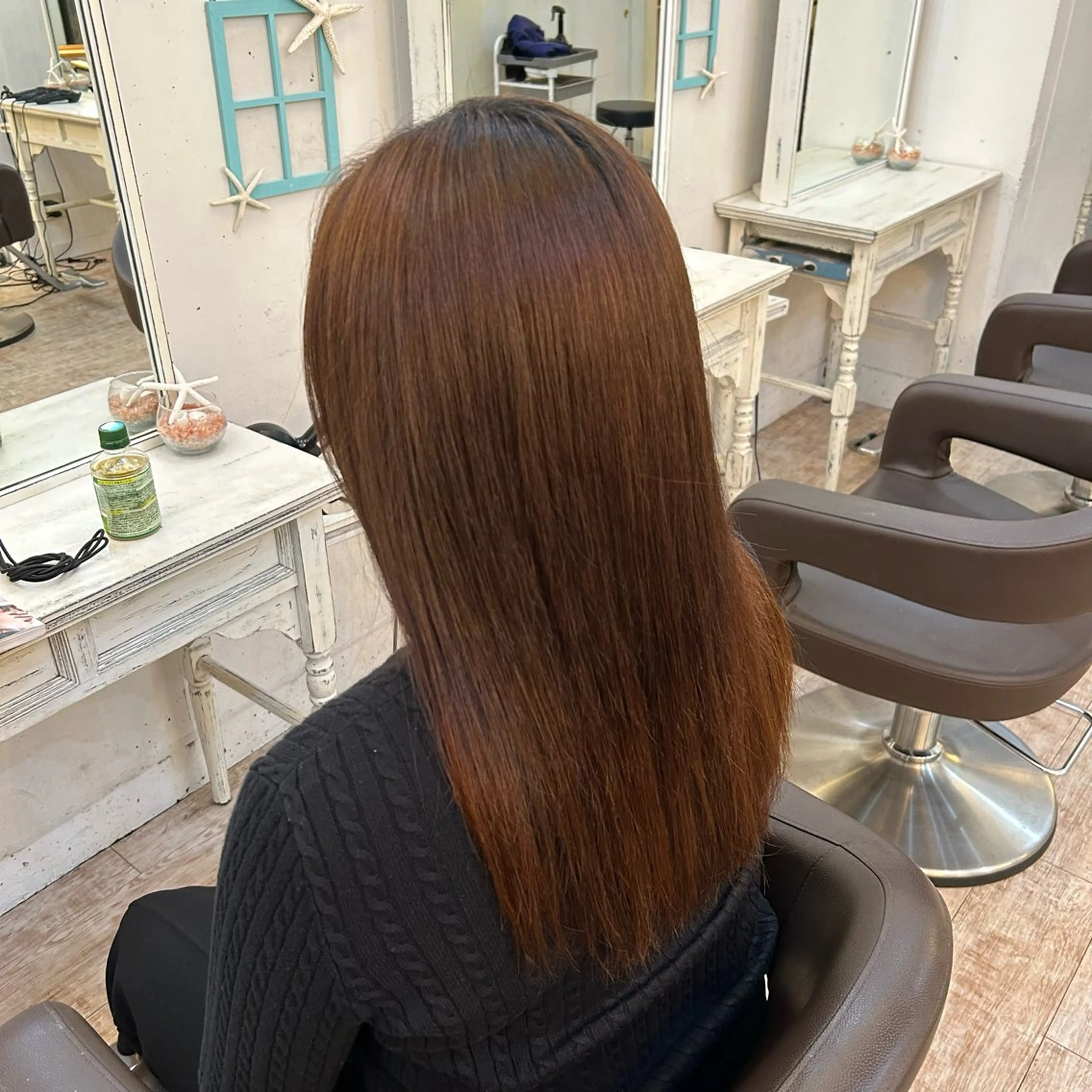 縮毛矯正 透明感カラー🧸艶髪 🫧manamiのヘアスタイル