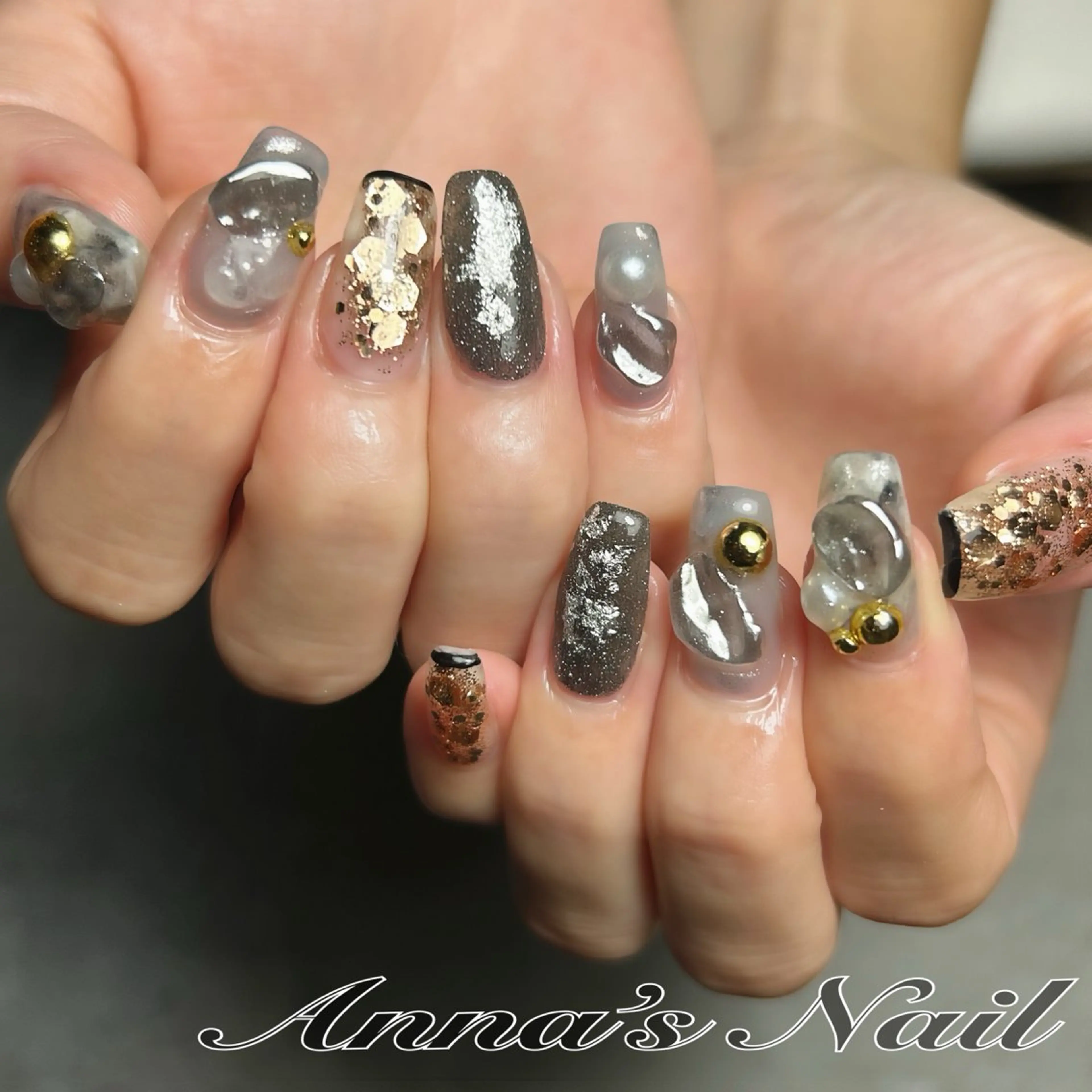 ネイル ハンドネイル Anna’s Nail所属・清口 杏奈のネイルデザイン