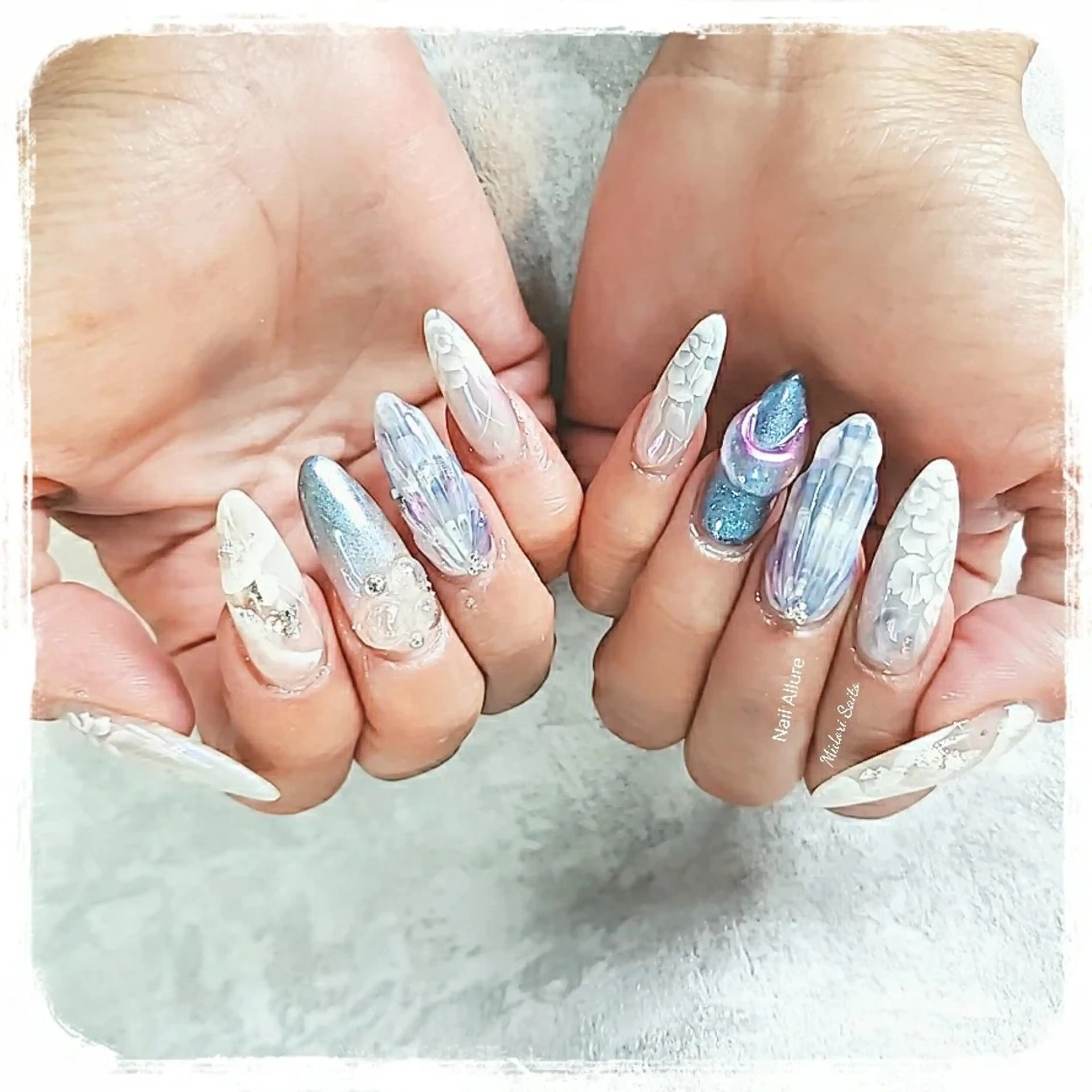 ネイル ニュアンスネイル Nail Allure(ネイル アルーア)所属・Nail Allureのネイルデザイン