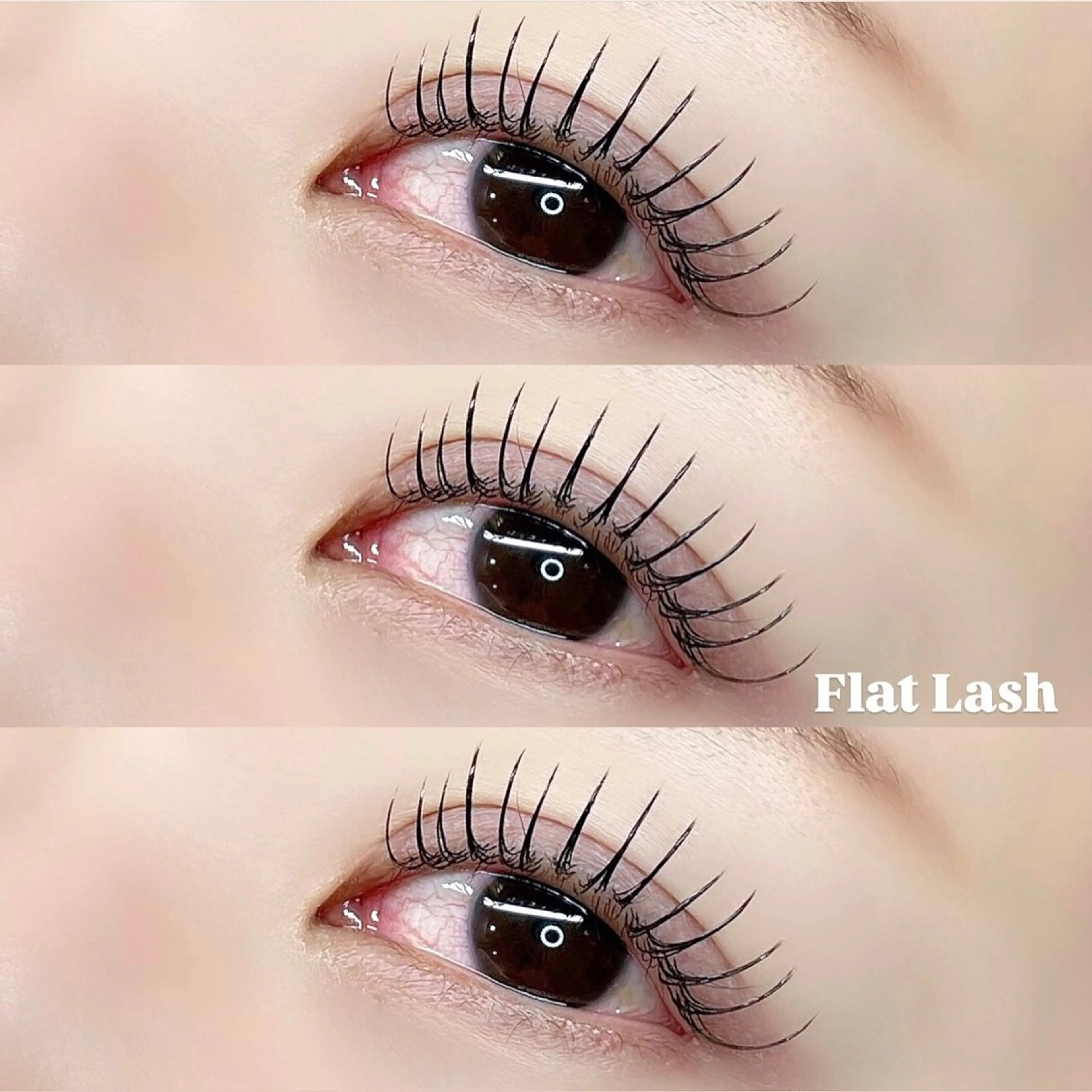 まつ毛エクステモデル　フラットラッシュ90分¥0の写真