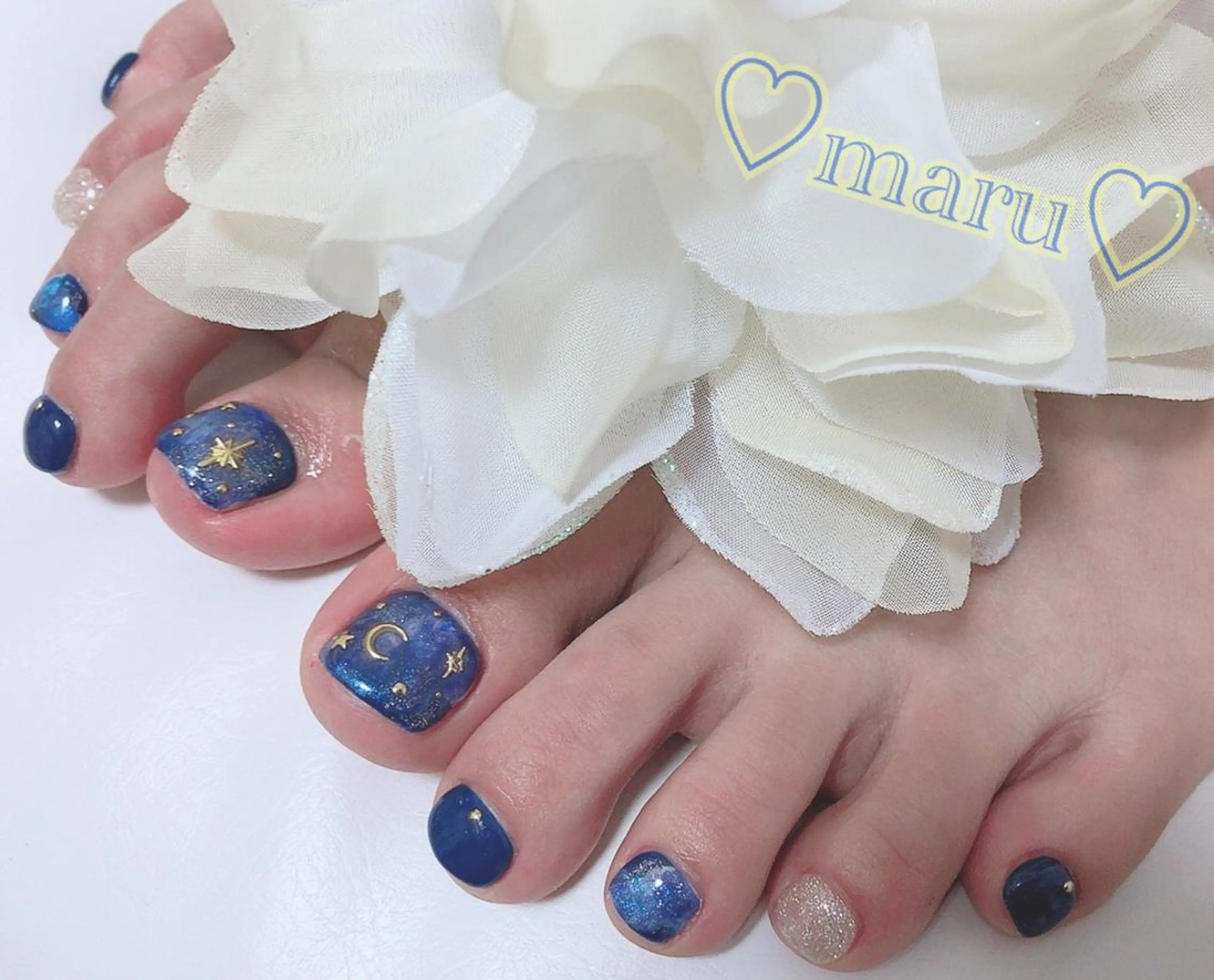 ネイル ハンドネイル フットネイル まるみ ♡のネイルデザイン