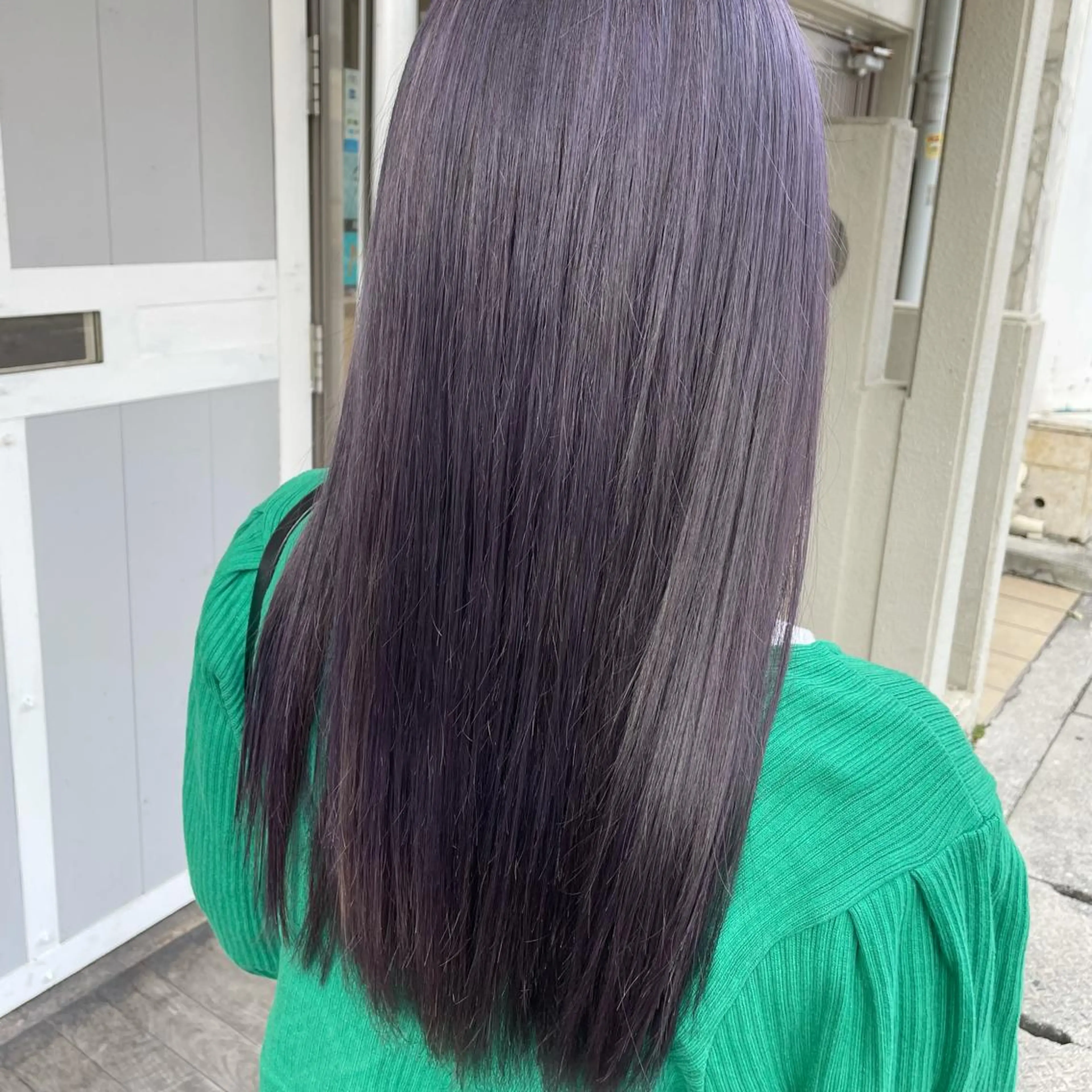 カラー ダブルカラー miloc かおりのヘアスタイル