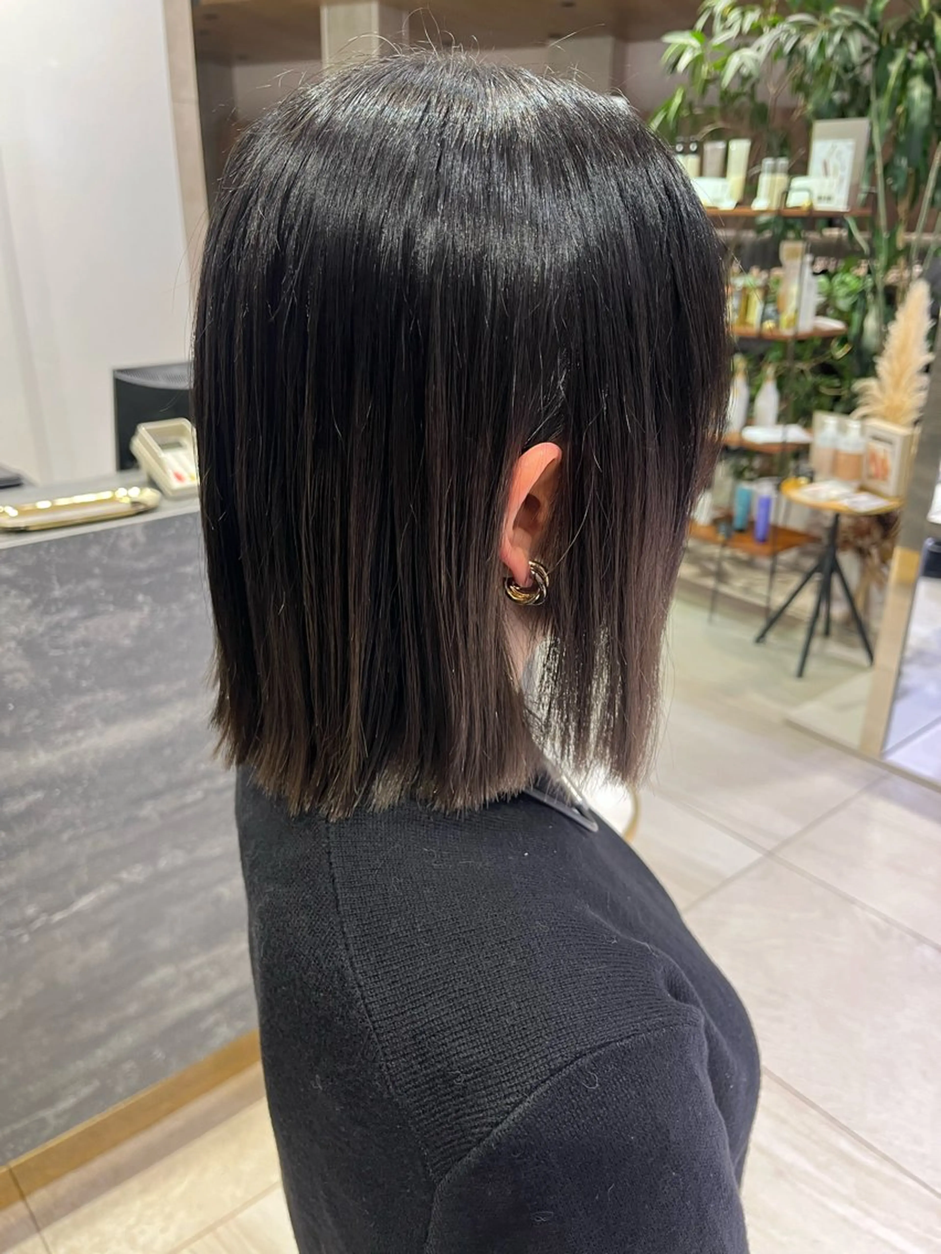 ミディアム ボブ／レイヤーモデル 募集中🫧ゆい🌼のヘアスタイル