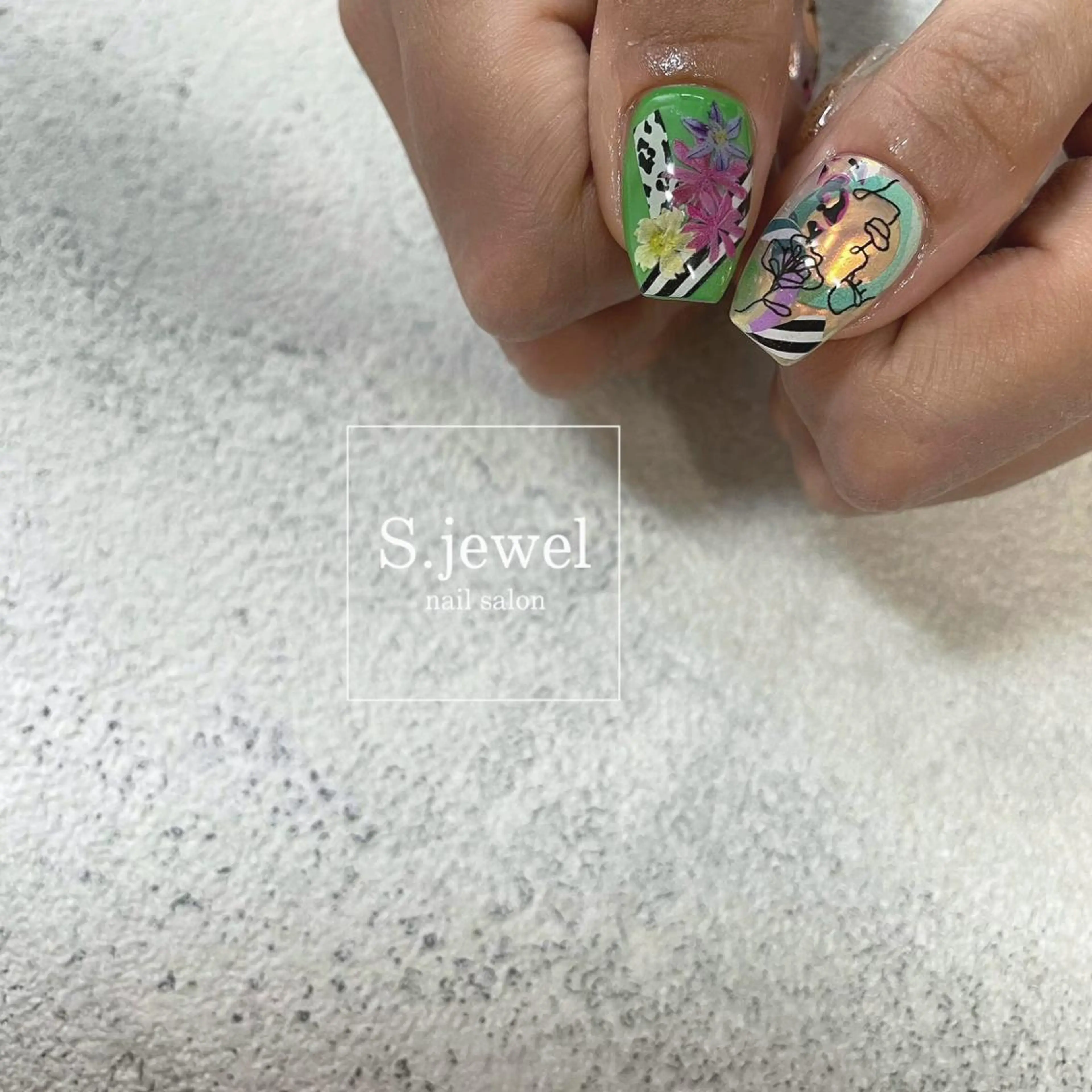 ネイル S♡JEWEL所属・S. JEWELのネイルデザイン