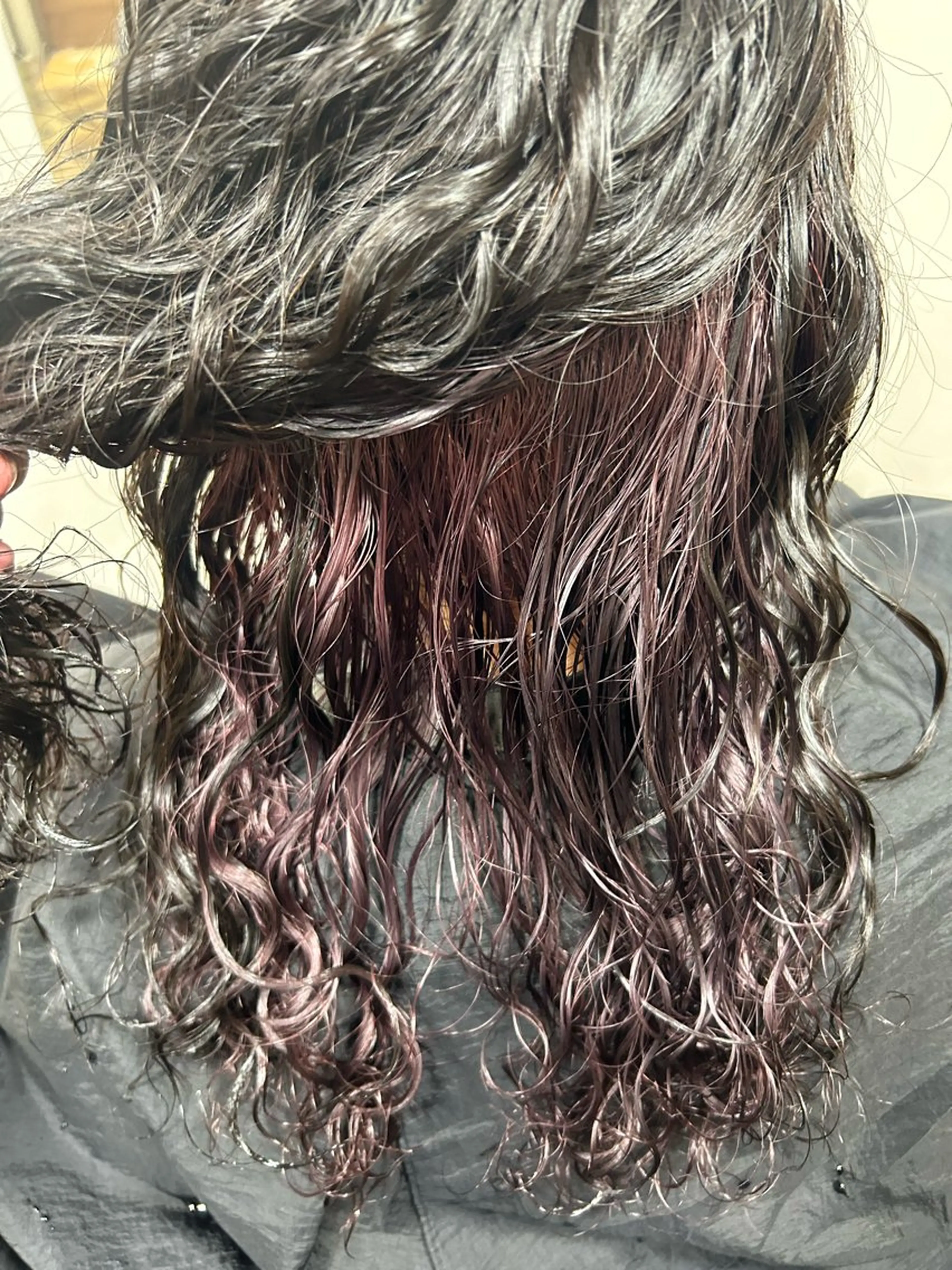 ミディアム ヘアカラー トリートメント Qwali所属・にしむら かなたのヘアスタイル