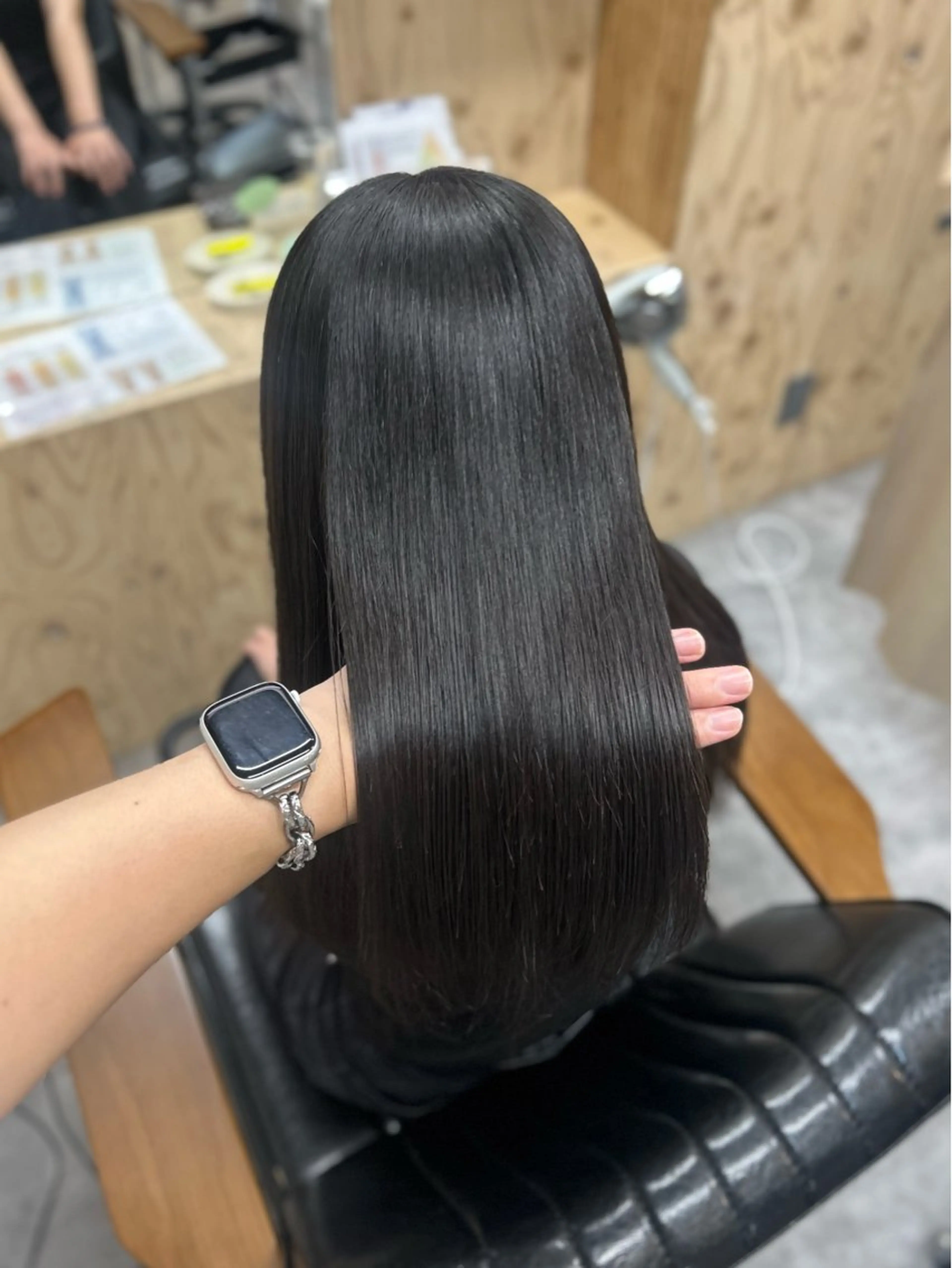 ロング 縮毛矯正 縮毛矯正 トリートメント 美髪縮毛矯正/ 髪質改善/岩田一駿のヘアスタイル