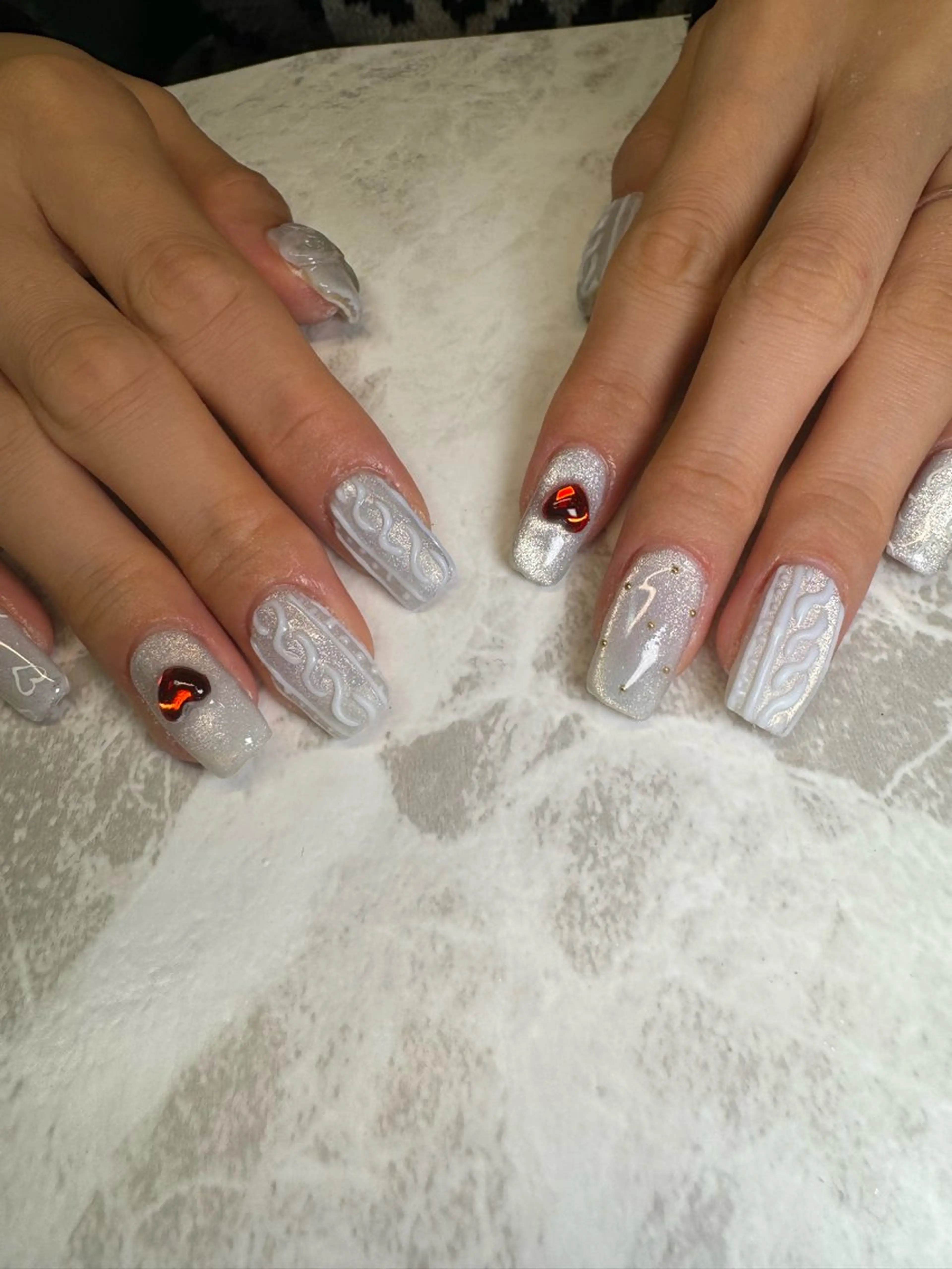 ネイル ハンドネイル YOUTH nails waxing所属・YOUTH natsumiのネイルデザイン