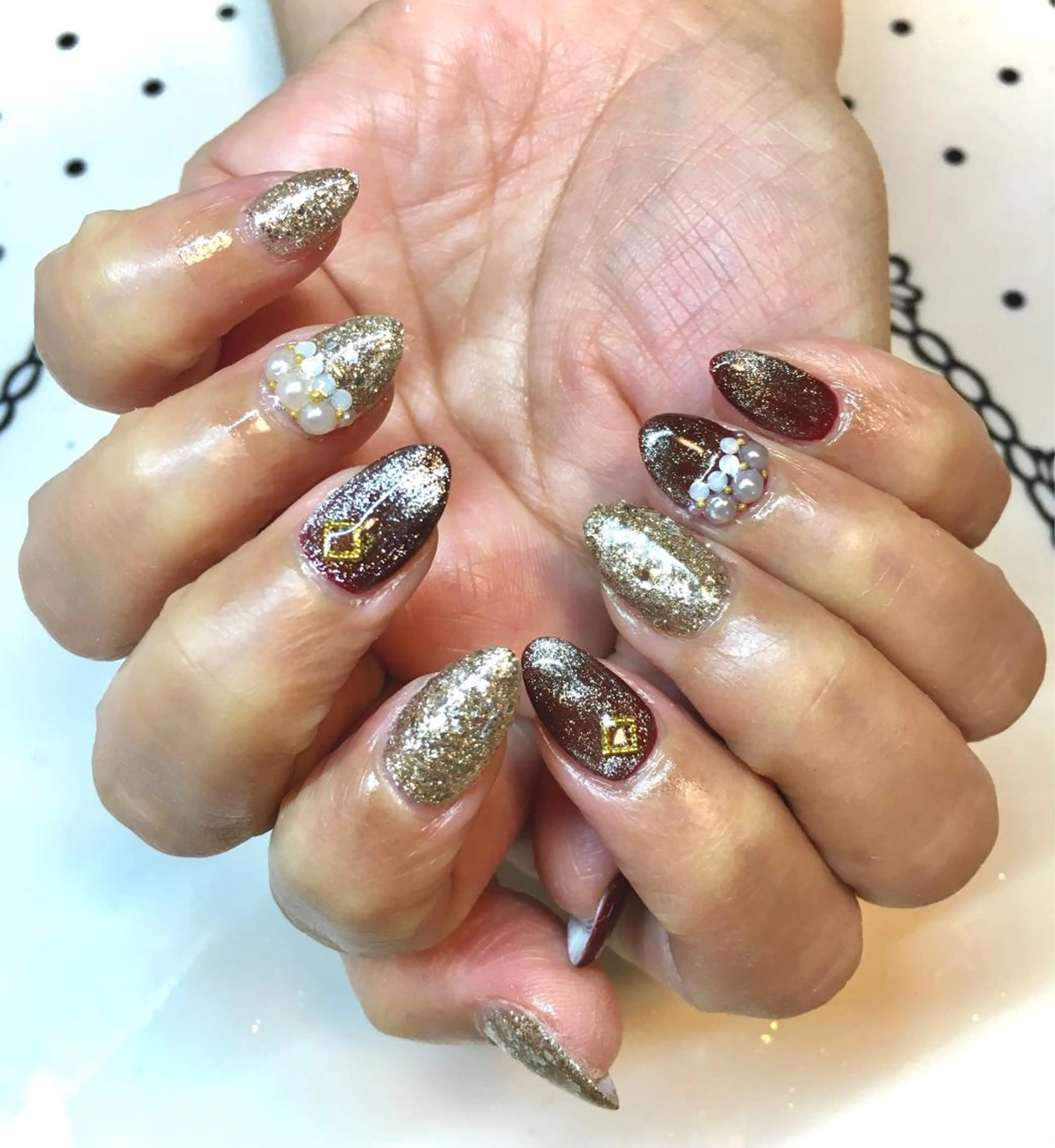 ネイル ハンドネイル nailsalon sugarr所属・nailist cocoのネイルデザイン