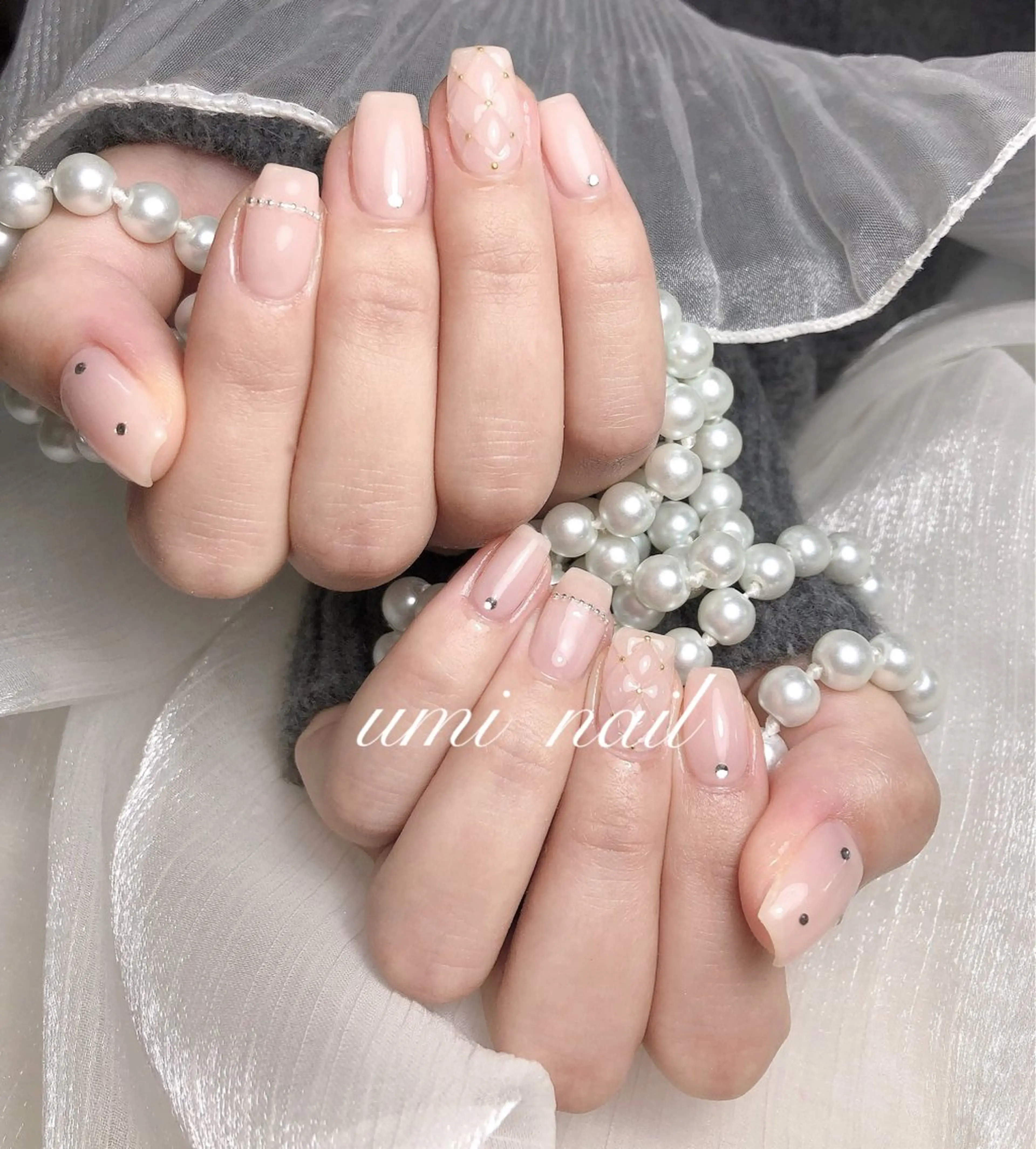 ネイル アートネイル ジェルネイル グラデーション 持ち込み オフィスネイル ハンドネイル ハンドケア LUXE NAIL SALONのネイルデザイン