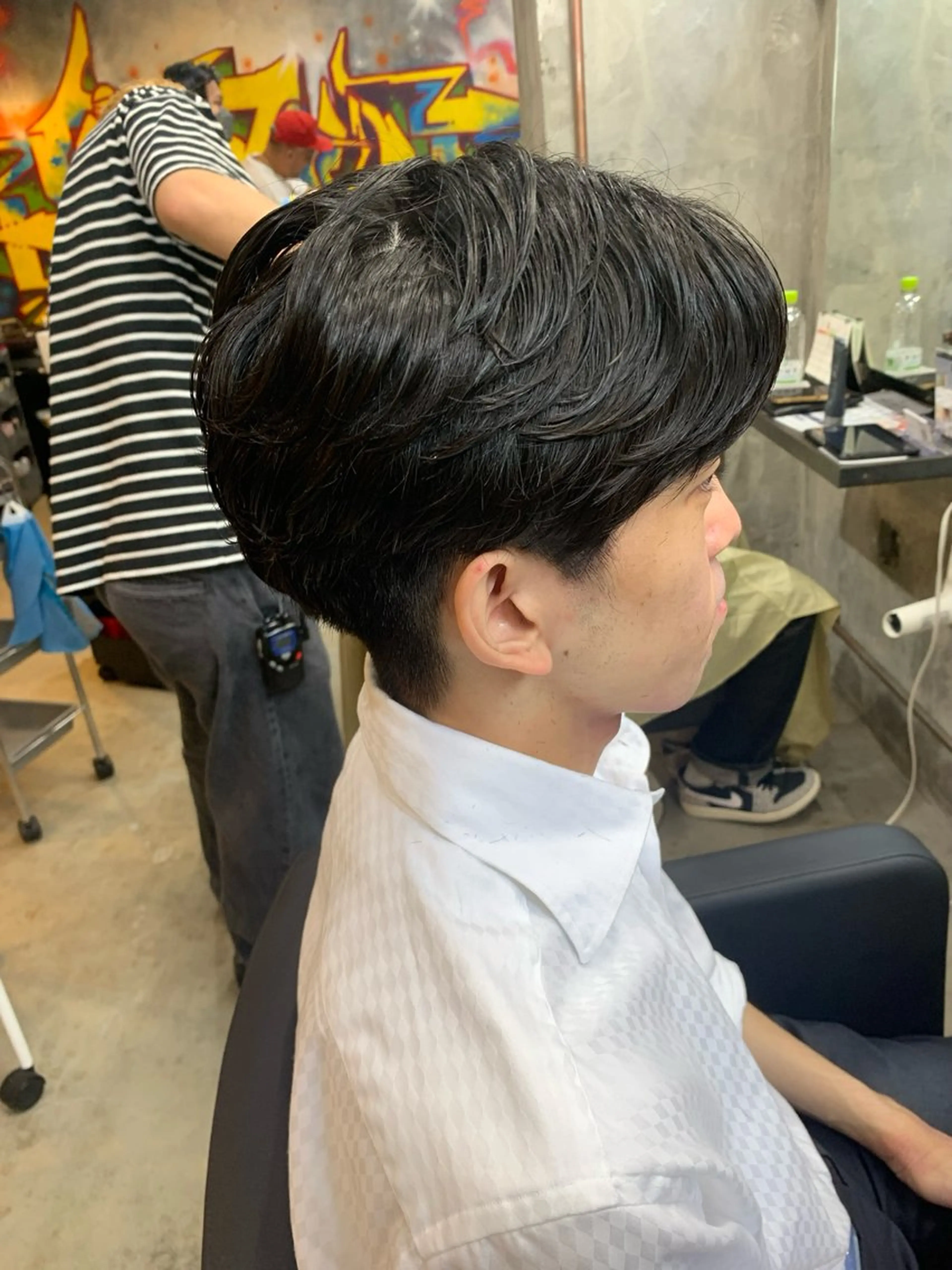 パーマ メンズ カルマパーマ マッシュ メンズパーマ ニュアンスパーマ カット パーマ ⚡️メンズパーマ特化 mens支持◎/忠地のヘアスタイル