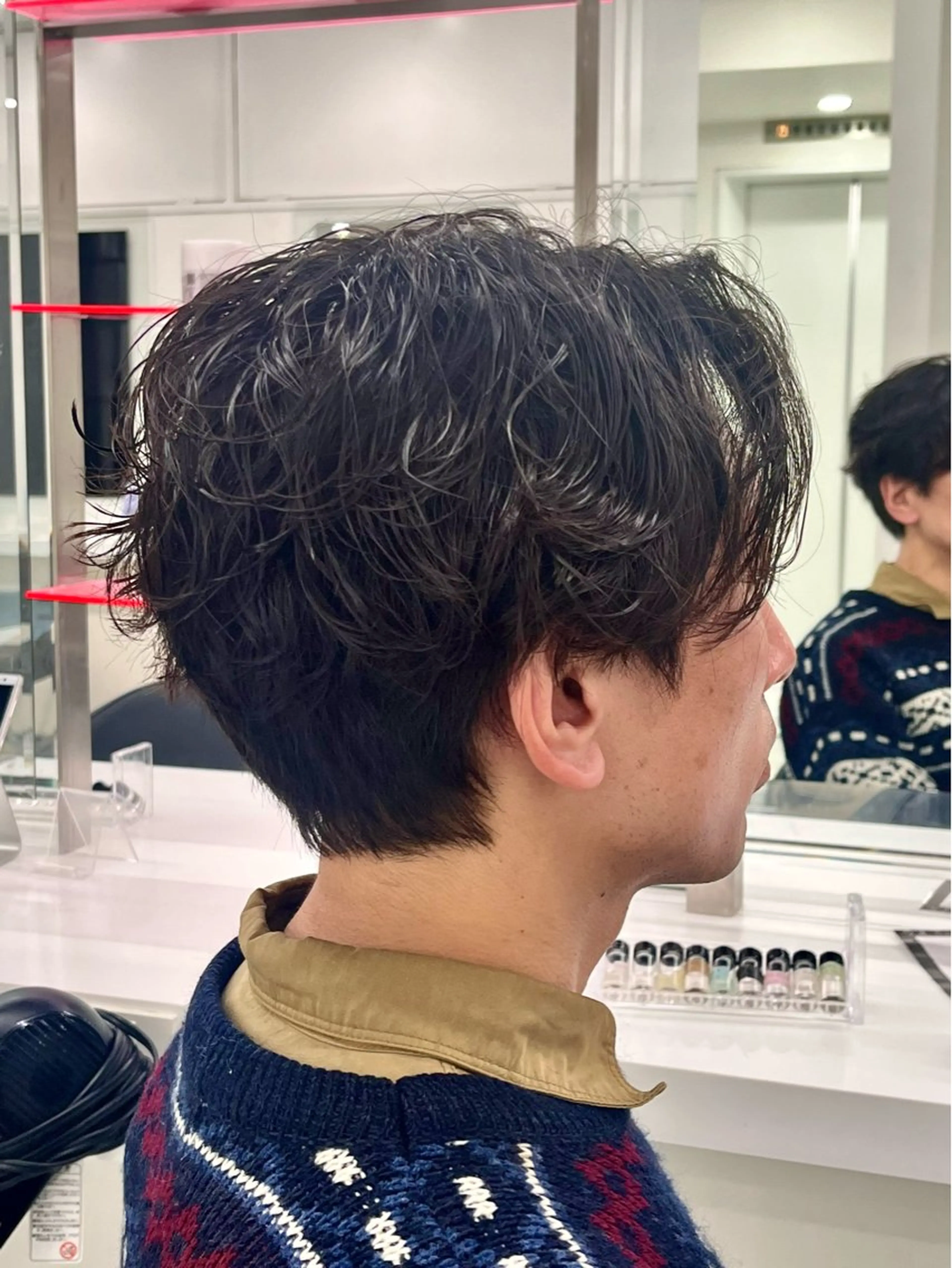 パーマ メンズ カット パーマ 🤍透明感うる艶ヘア 🤍TAMAKIのヘアスタイル