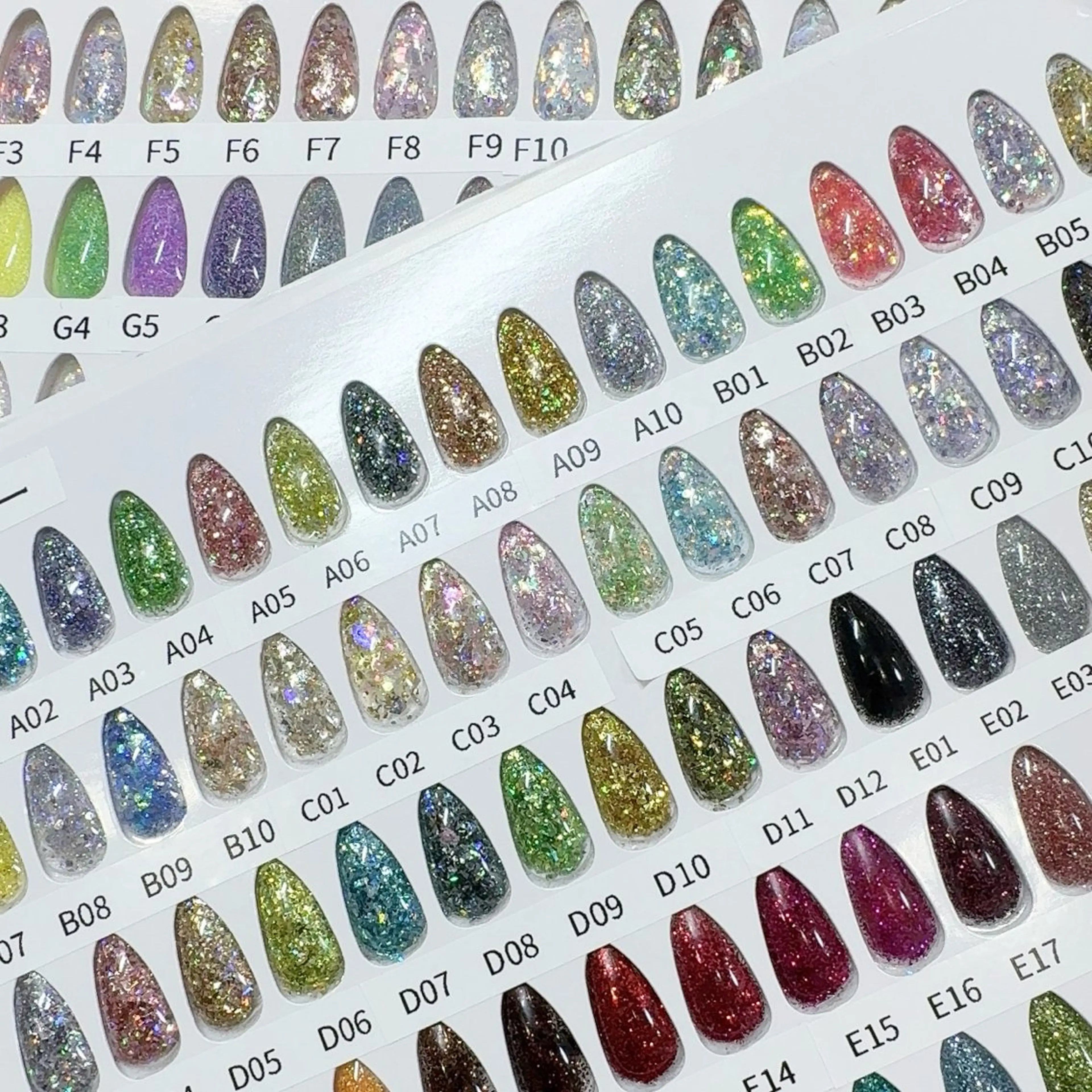 ネイル ラメ(グリッター) スカルプネイル Fuka .のネイルデザイン