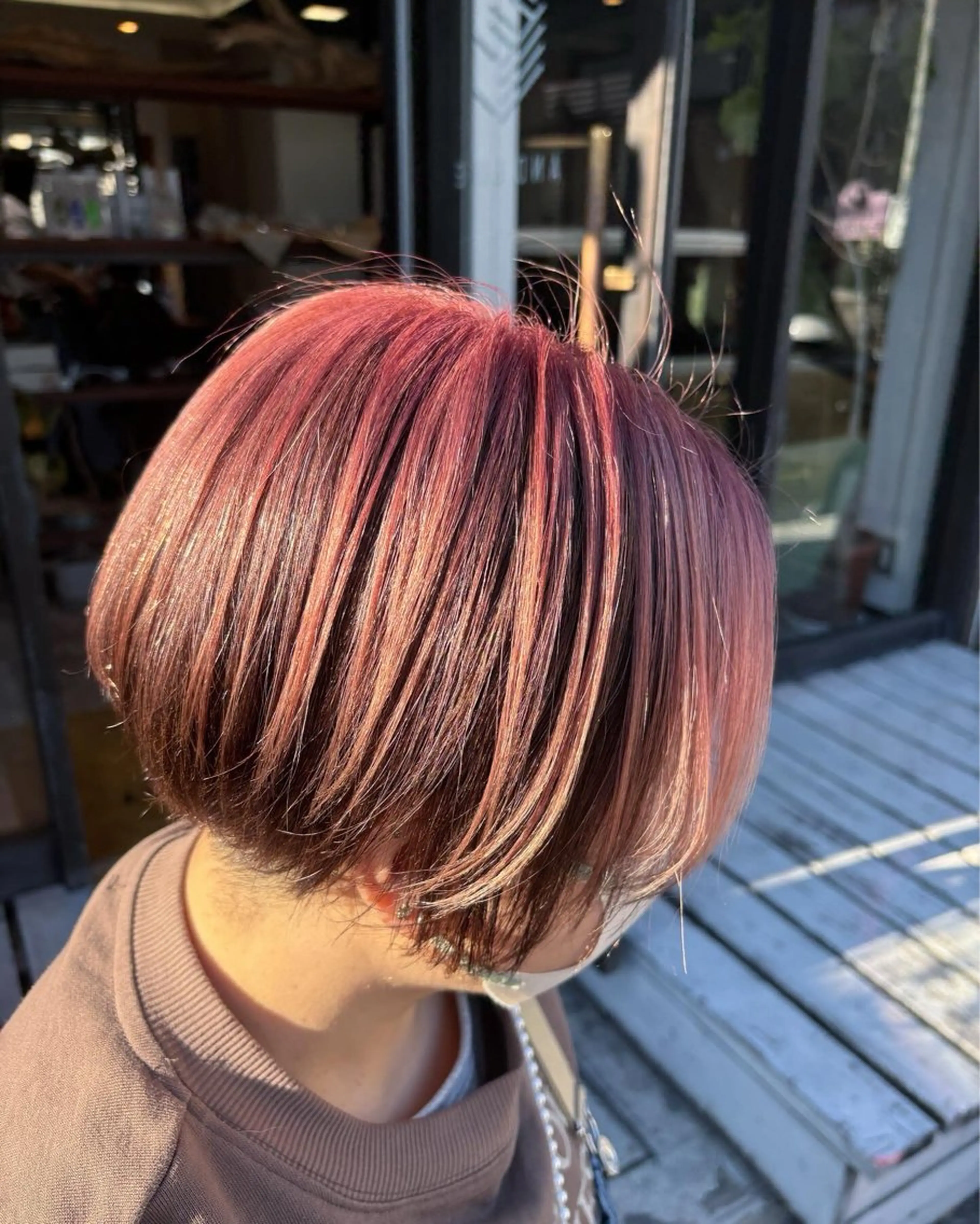 ショート カラー AND LIFE hair&relax所属・TSUBASA🪽 モデルさん募集中のヘアスタイル