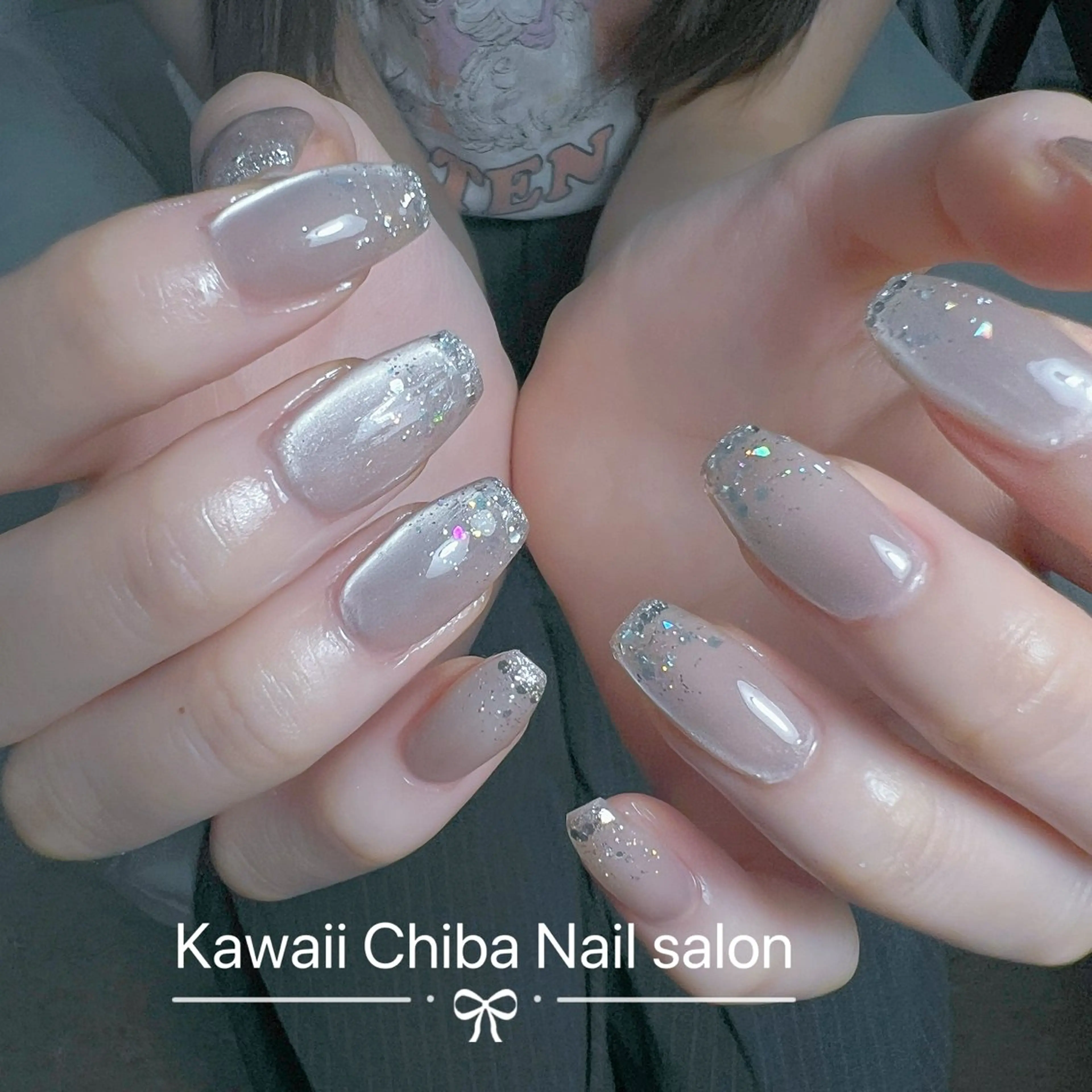 ネイル フレンチネイル ジェルネイル ガーリー 韓国ネイル オフィスネイル Kawaii Chiba nailのネイルデザイン