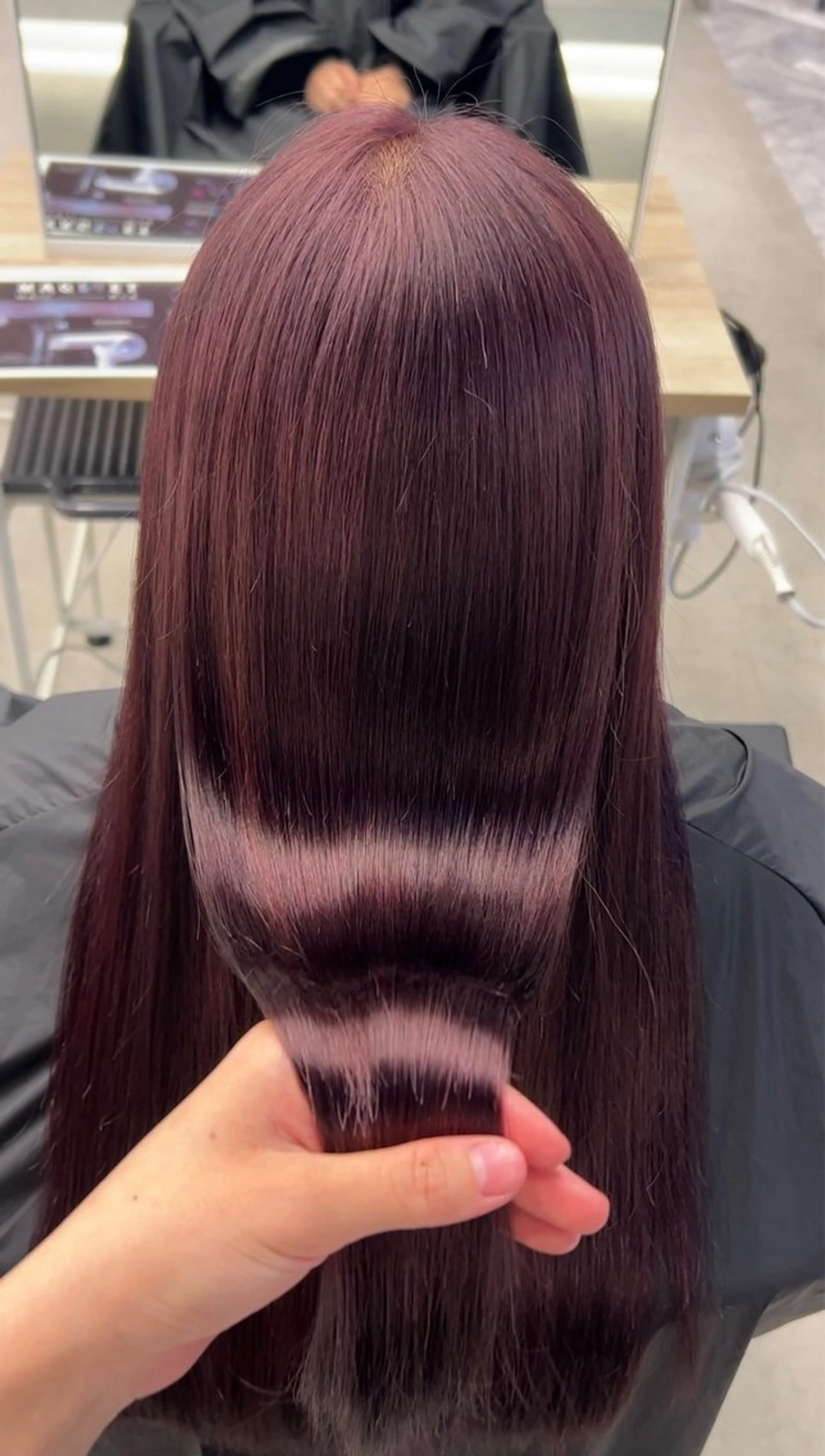 カラー ヘアカラー トリートメント 冬っぽカラー/ マツエク/ゆきなのマツエク・マツパデザイン