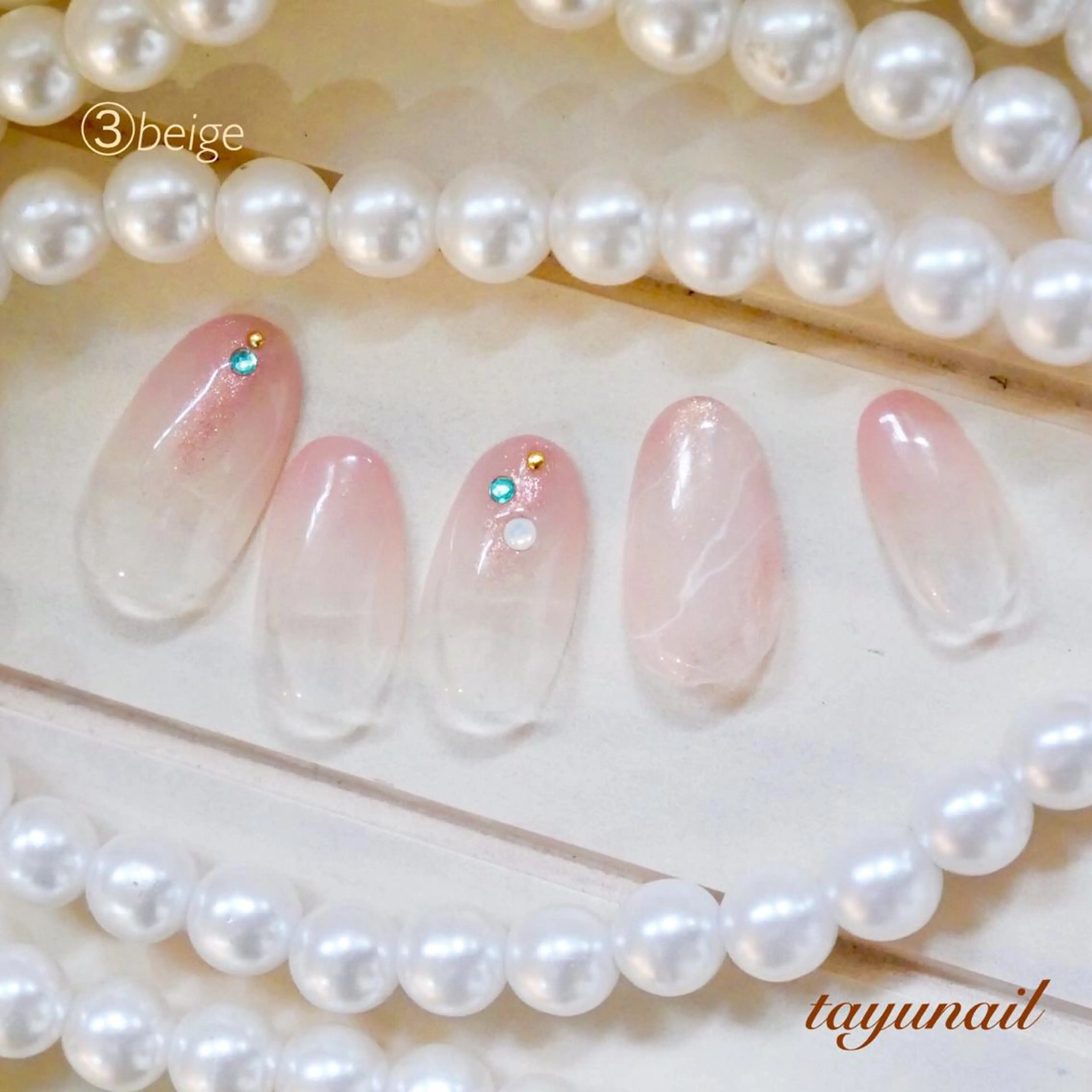 ネイル ネイルサロン・ネイルスクール　たゆnail所属・ネイルサロン 【たゆnail】のネイルデザイン