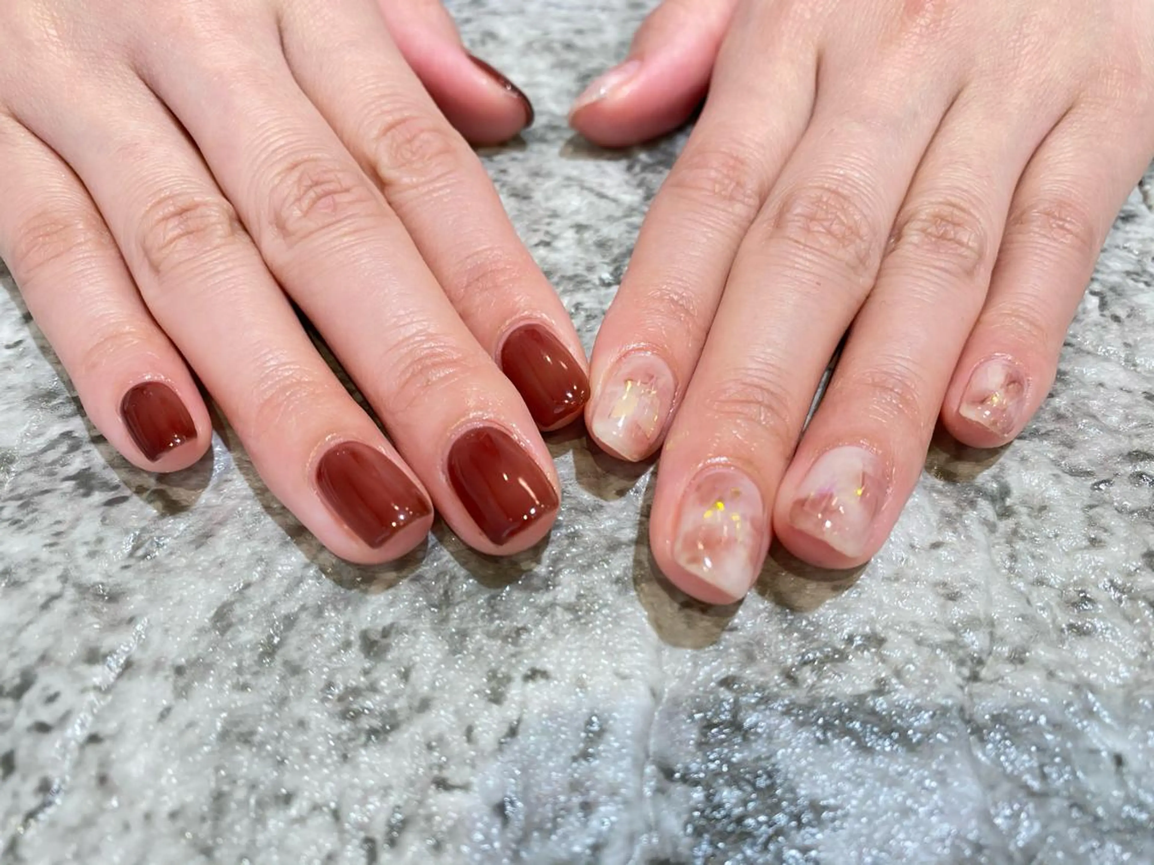 ネイル ハンドネイル 鈴木 優菜のネイルデザイン