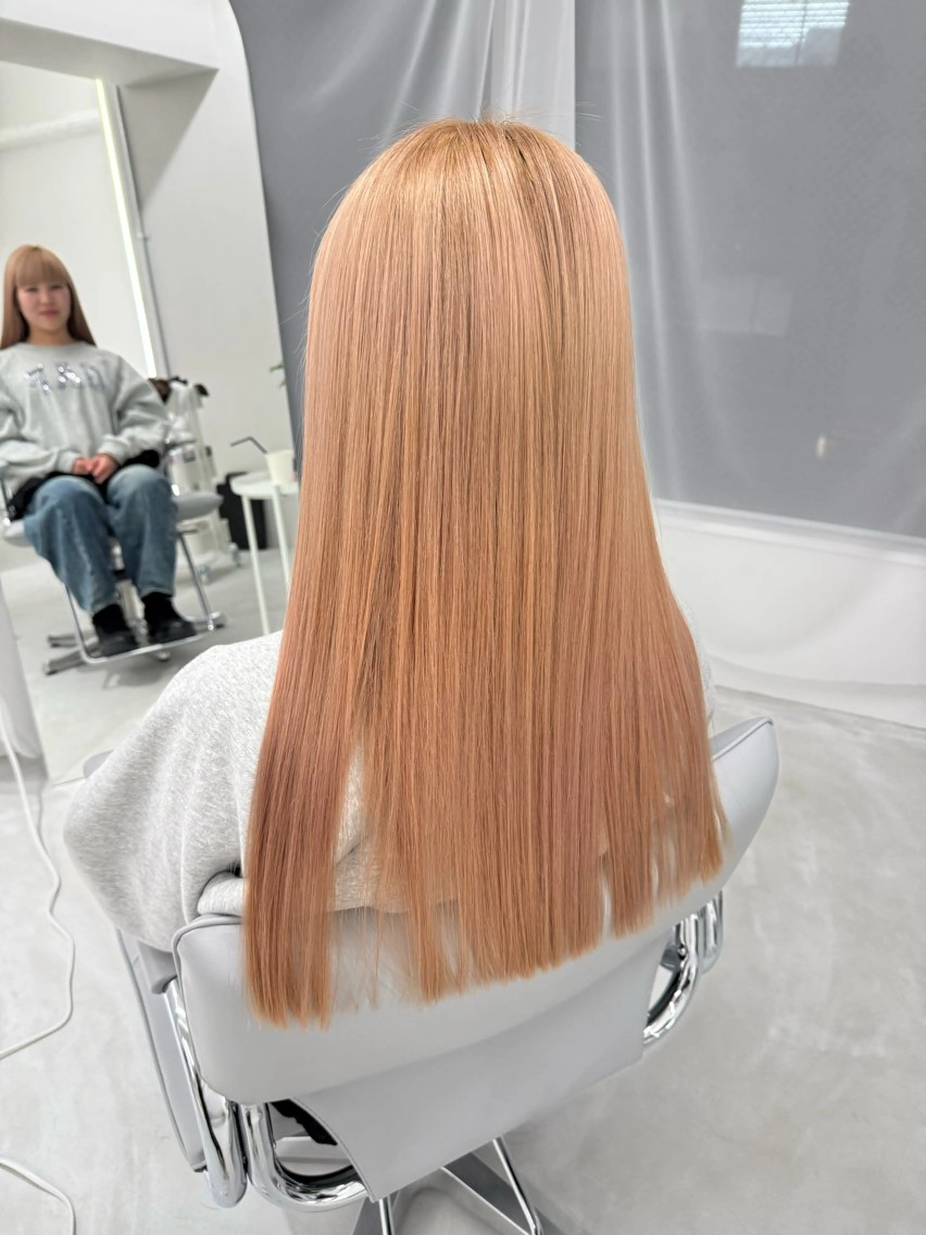 ロング カラー ヘアカラー ブリーチ/アレンジ 天満/chihiroのヘアスタイル