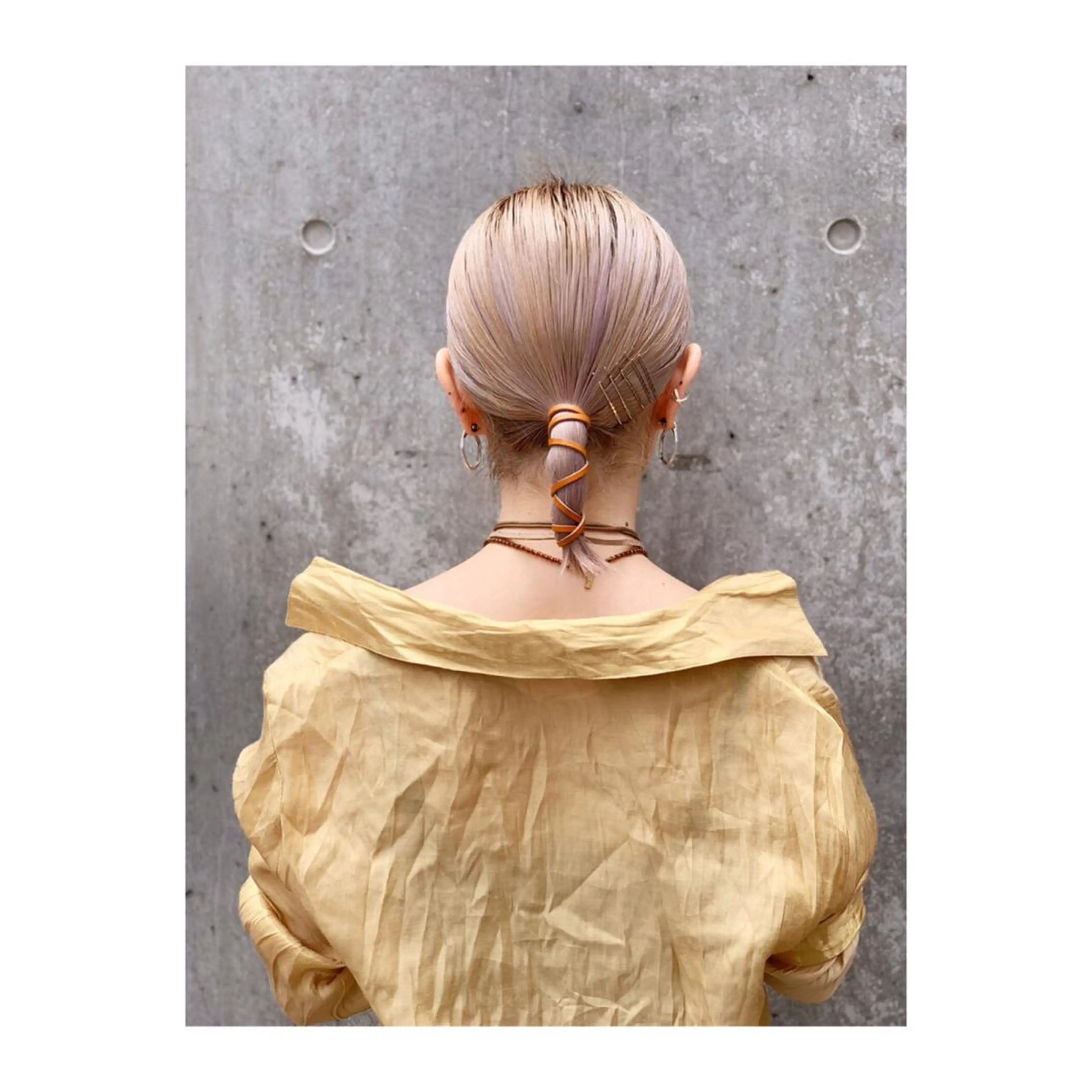 ミディアム 勝谷 悟史のヘアスタイル