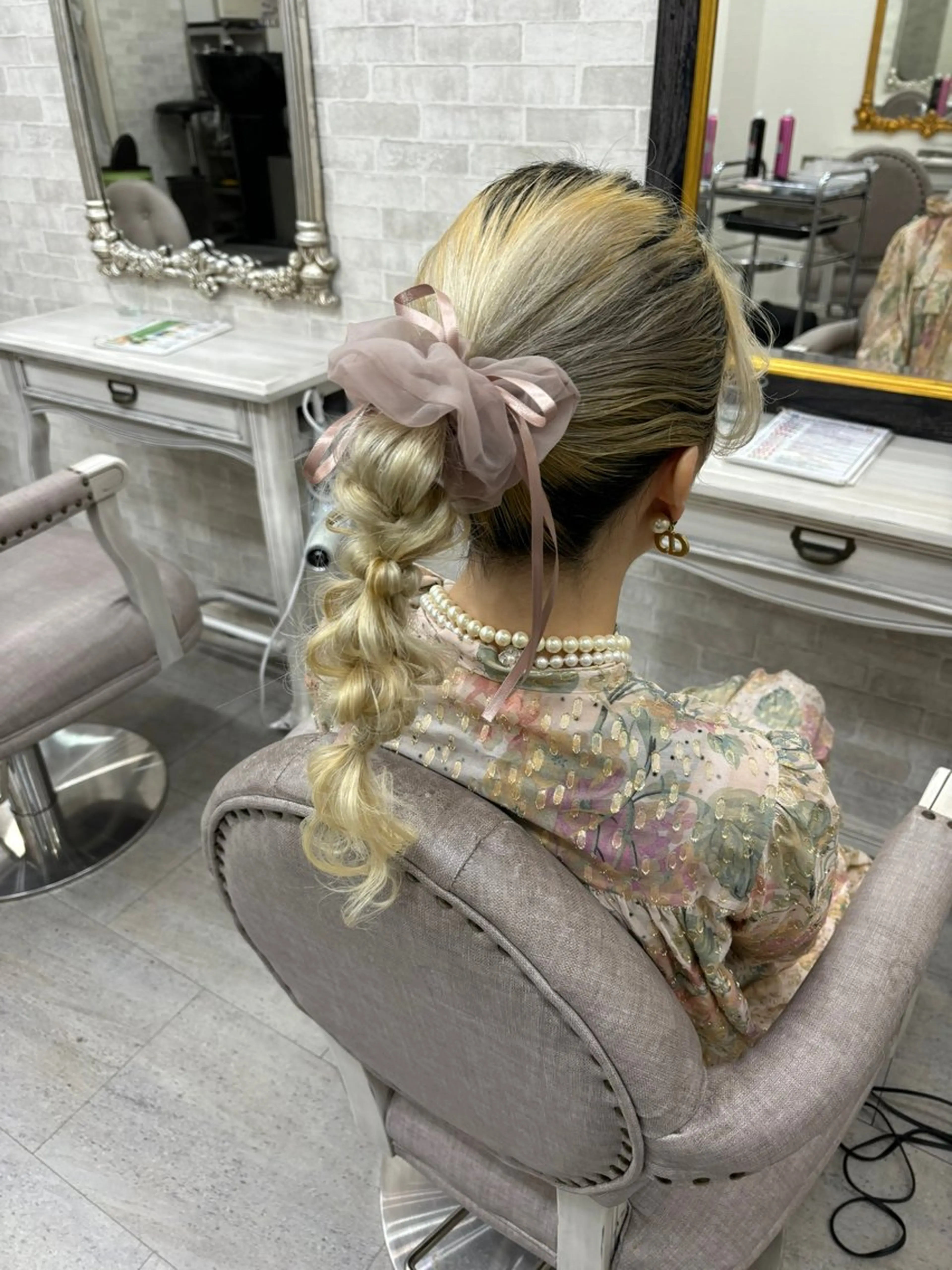 ヘアアレンジ ヘアセット ヘアセット☆ 髪質改善カラー☆まいのヘアスタイル