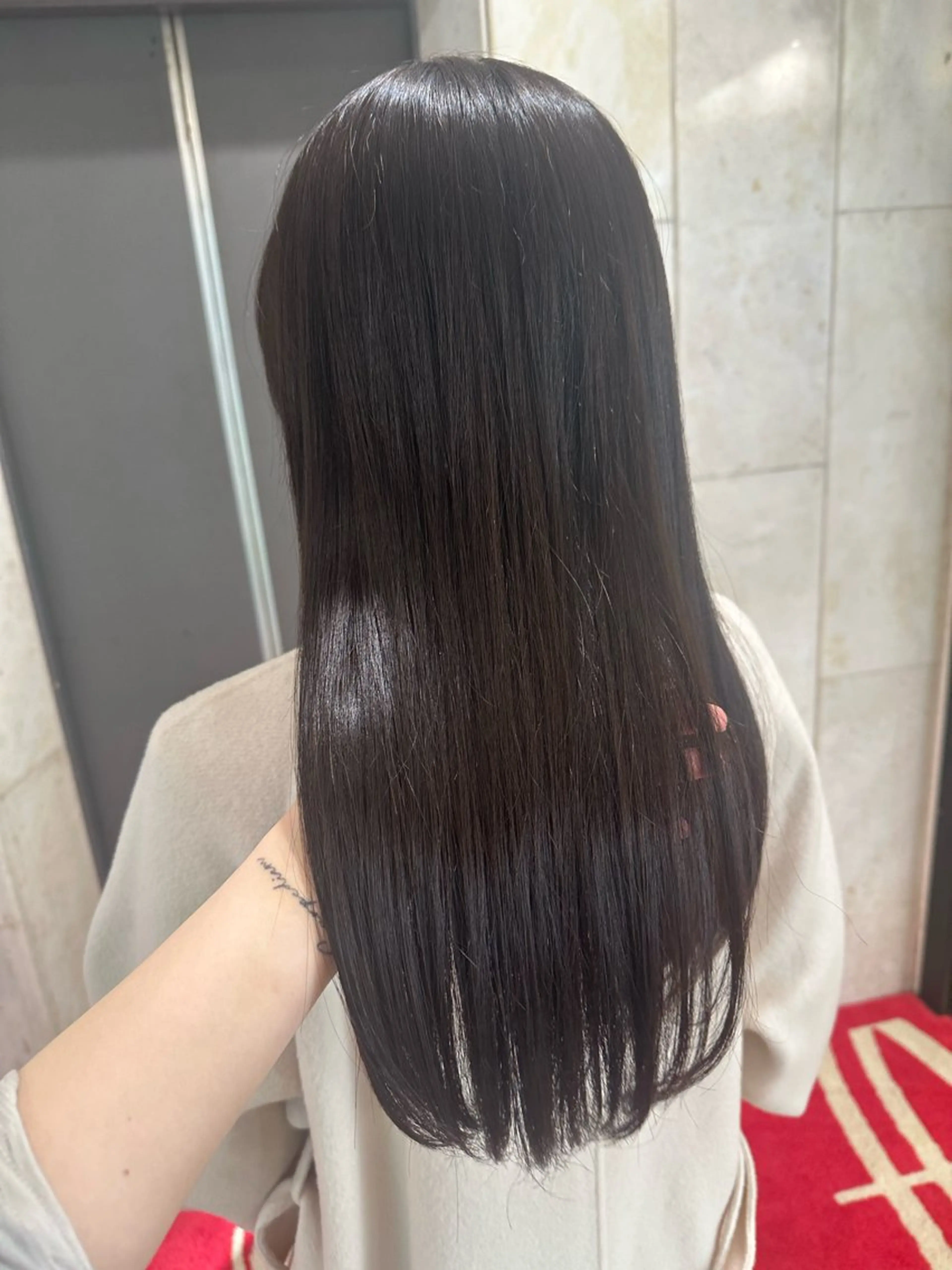 ロング カット ヘアカラー トリートメント オブヘア所属・銀座／カット ／ボブ　るかのヘアスタイル