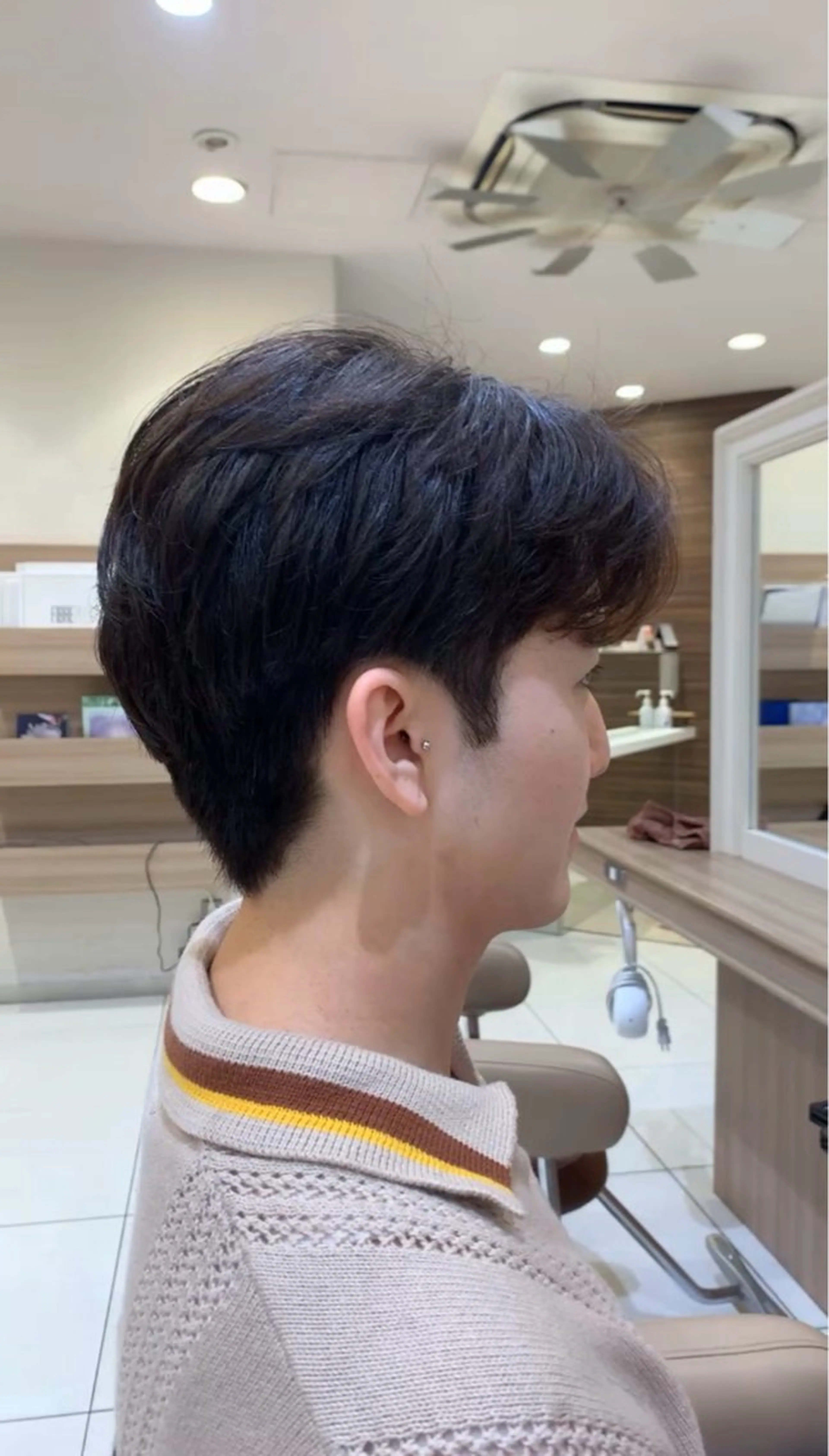 メンズ カラーモデル募集中 ハルトのヘアスタイル