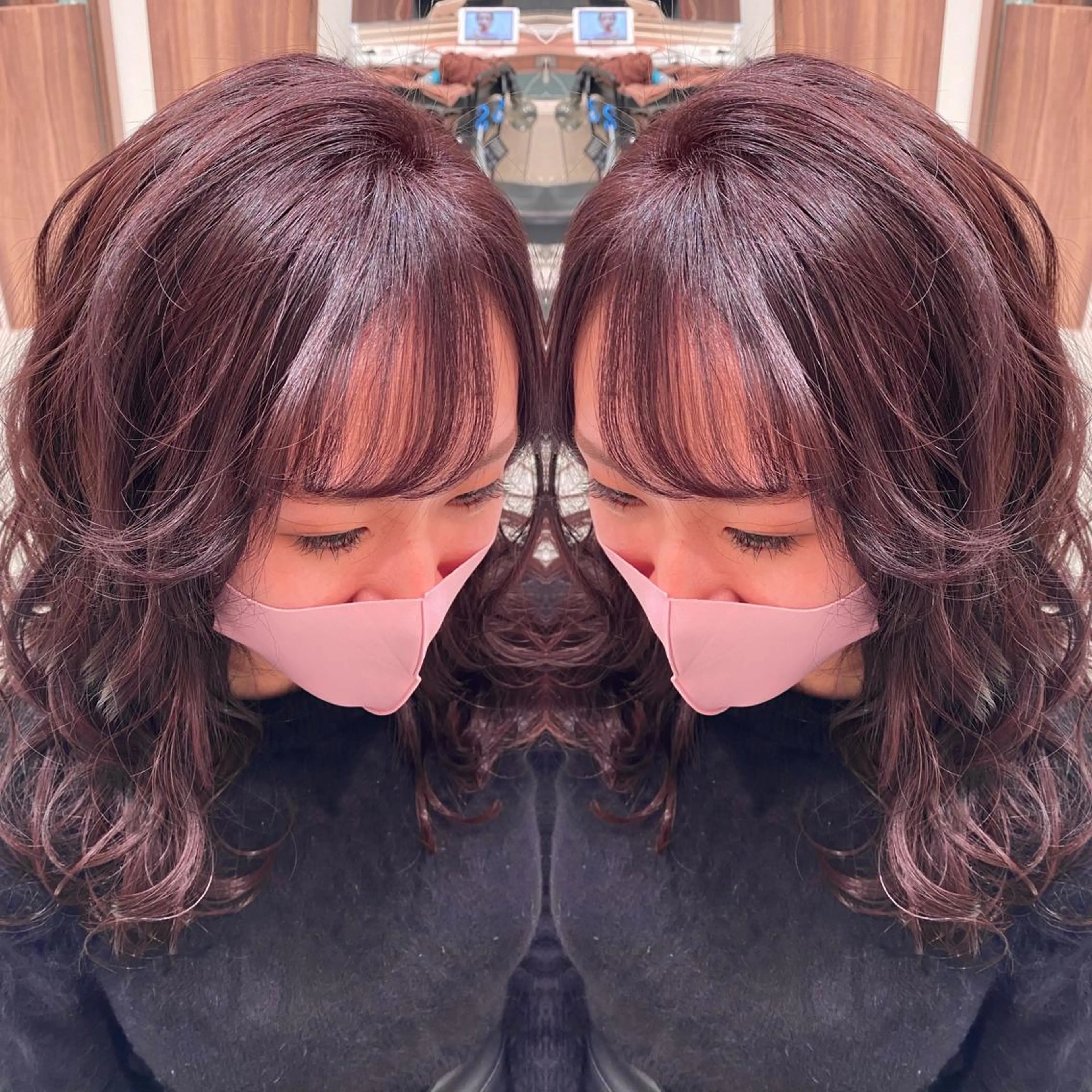 カット＋イルミナカラーの写真