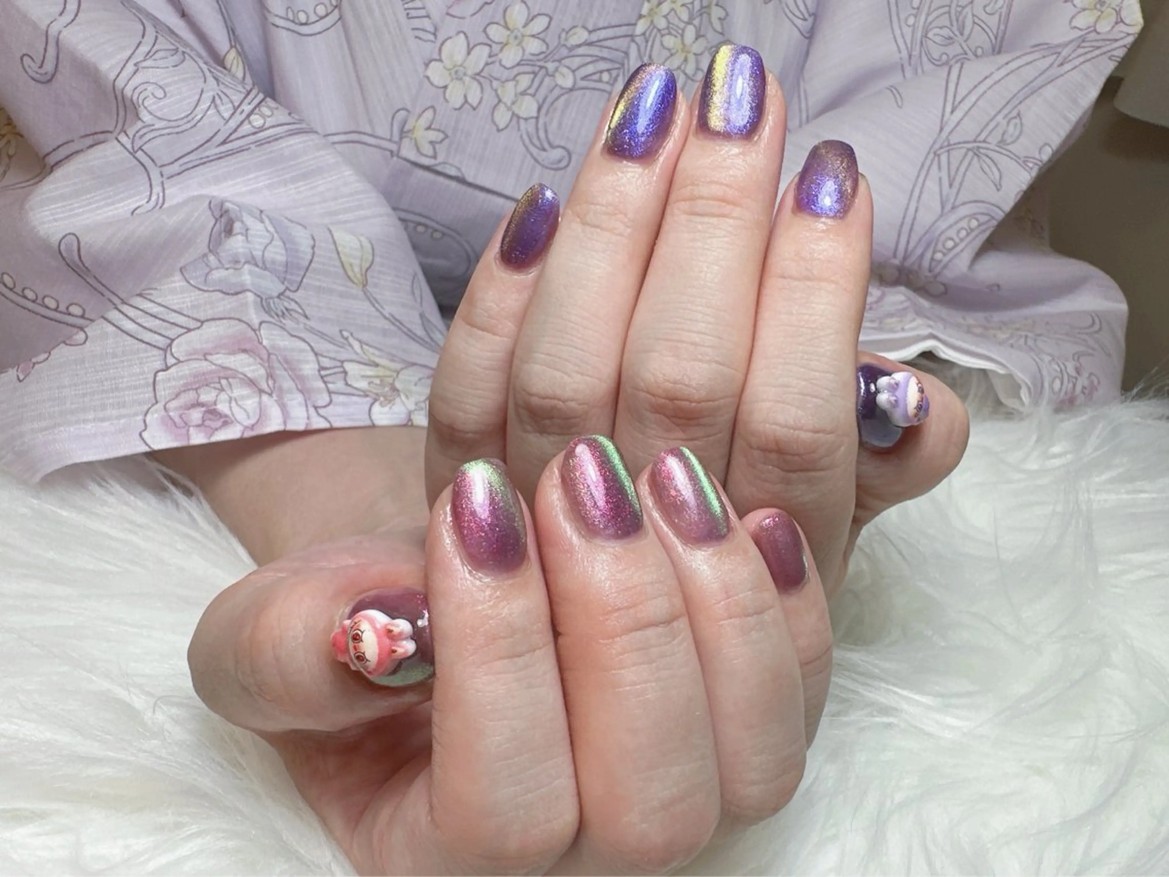 ネイル 【Eclat ｴｸﾗ】nail＆beauty所属・Eclat〔ｴｸﾗ〕 MOEKA𝜗𝜚*のネイルデザイン