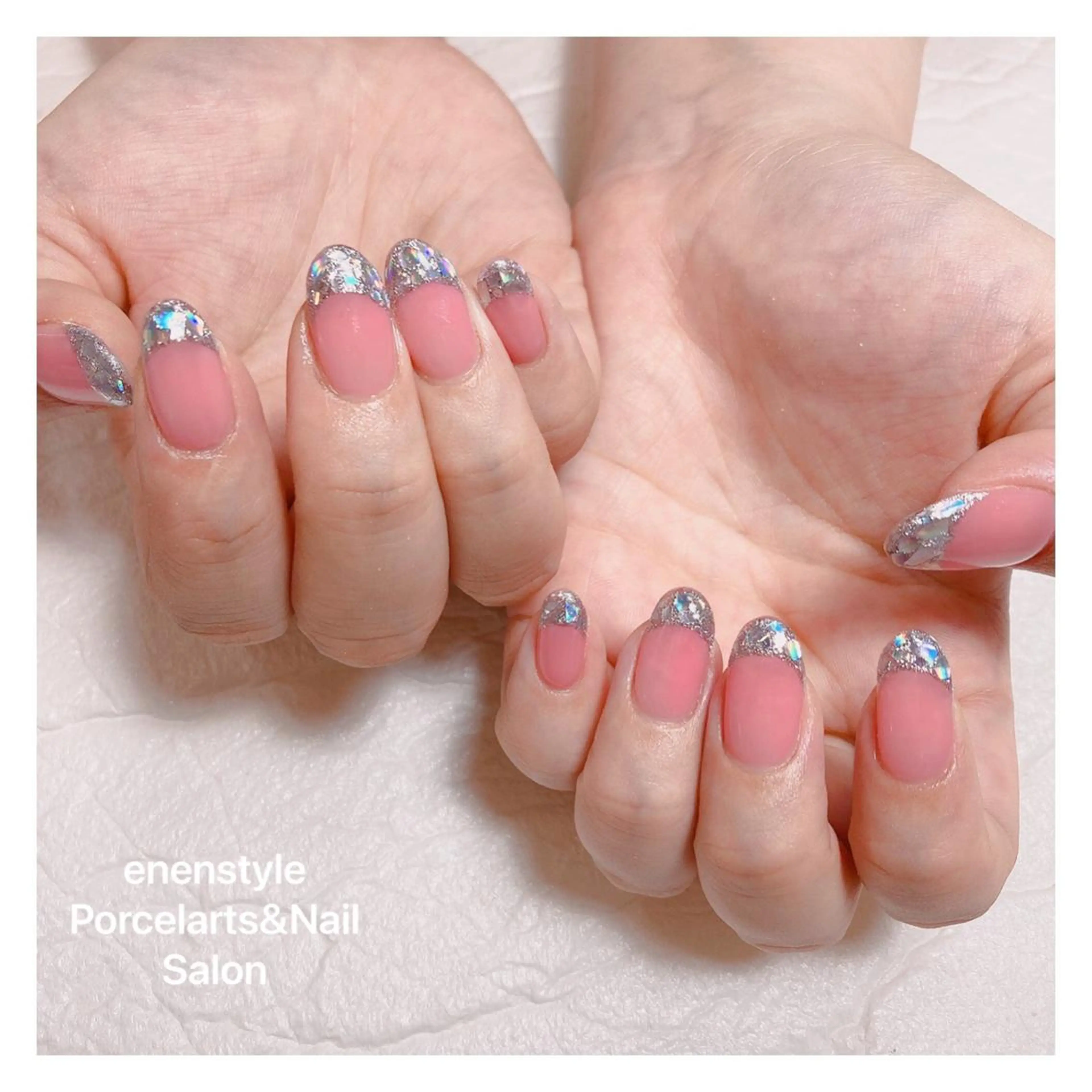 ミディアム ネイル 👑enen style👑のネイルデザイン