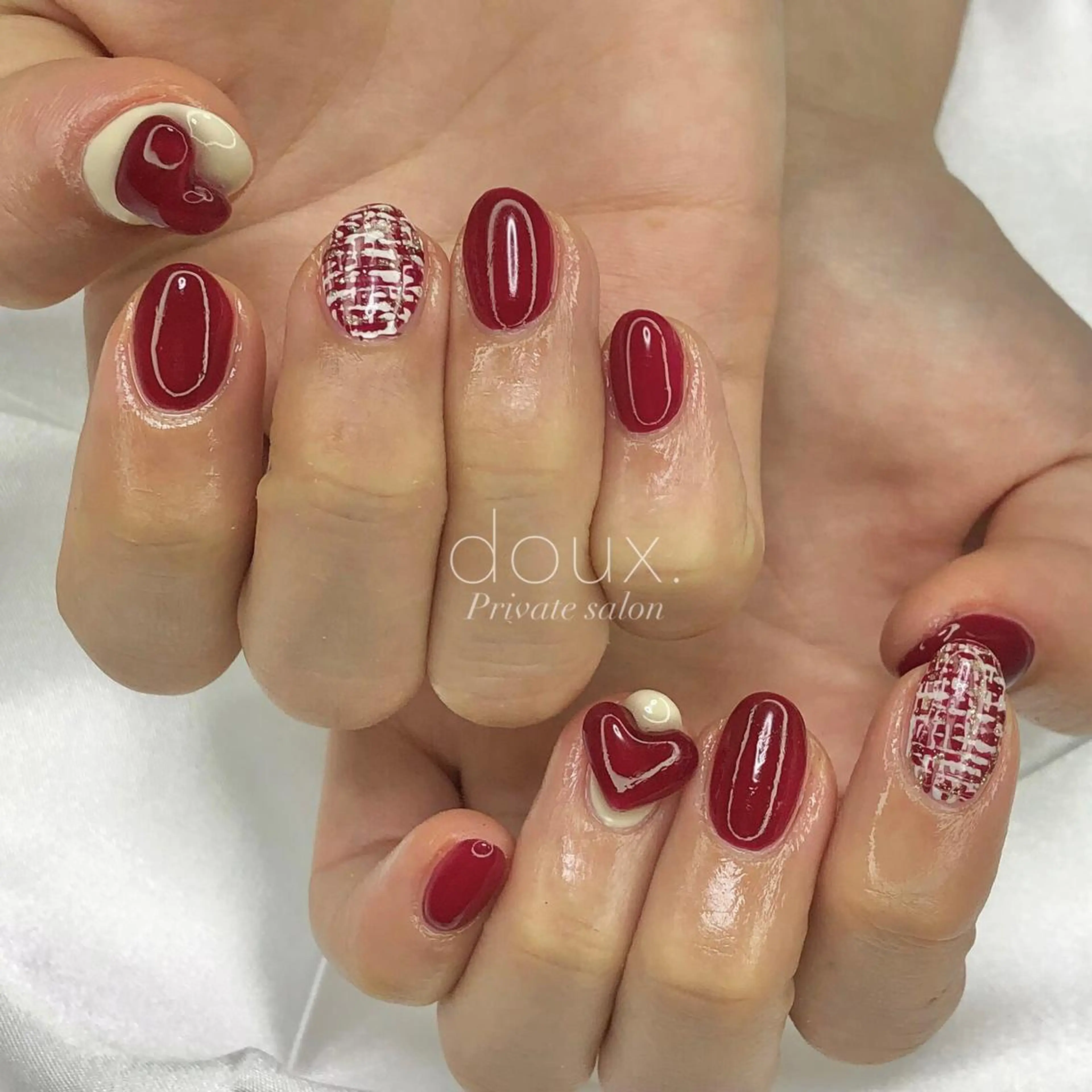 ネイル ハート doux. nailのネイルデザイン