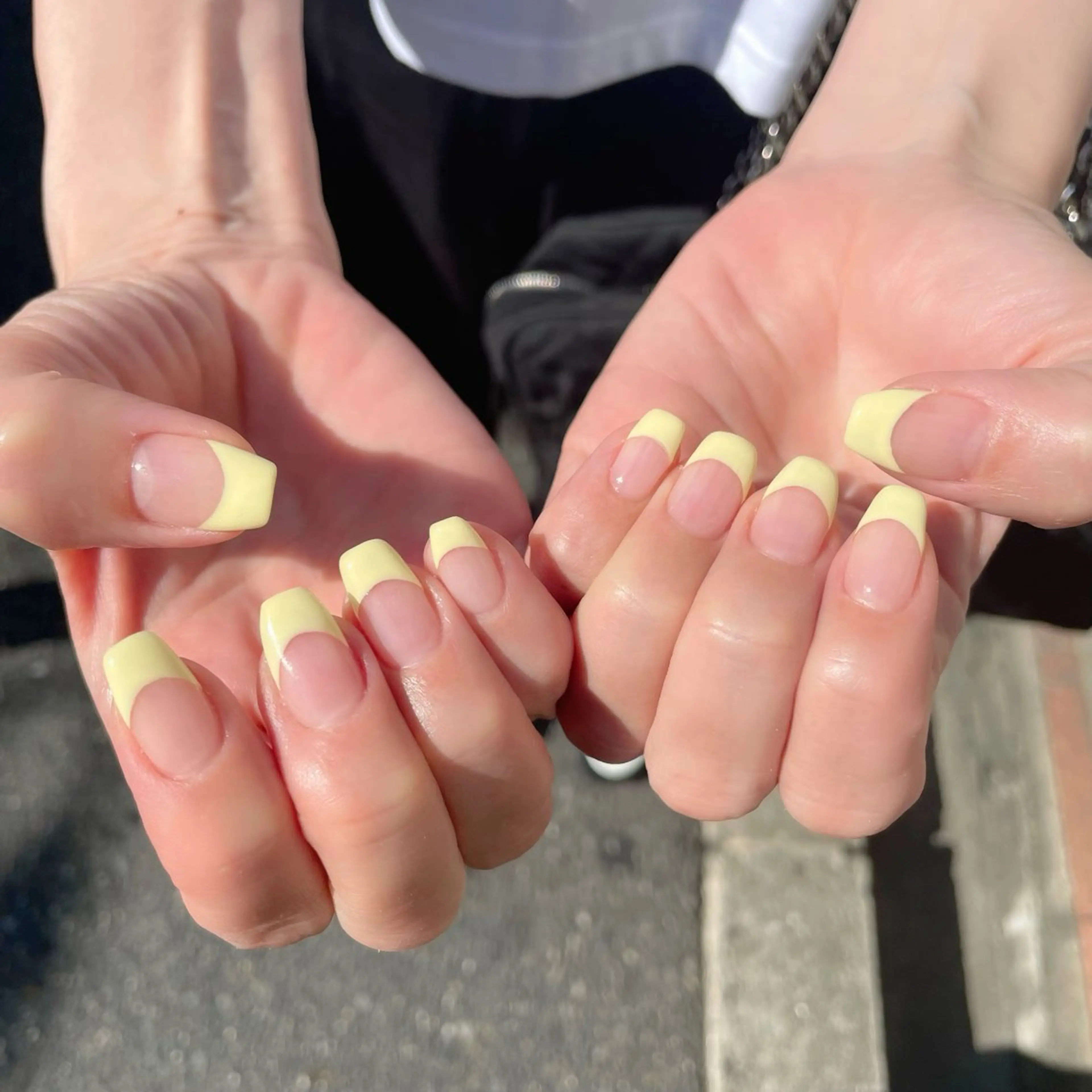 ネイル フレンチネイル パステルネイル nail salonバブラブ所属・橋垣 実可子のネイルデザイン