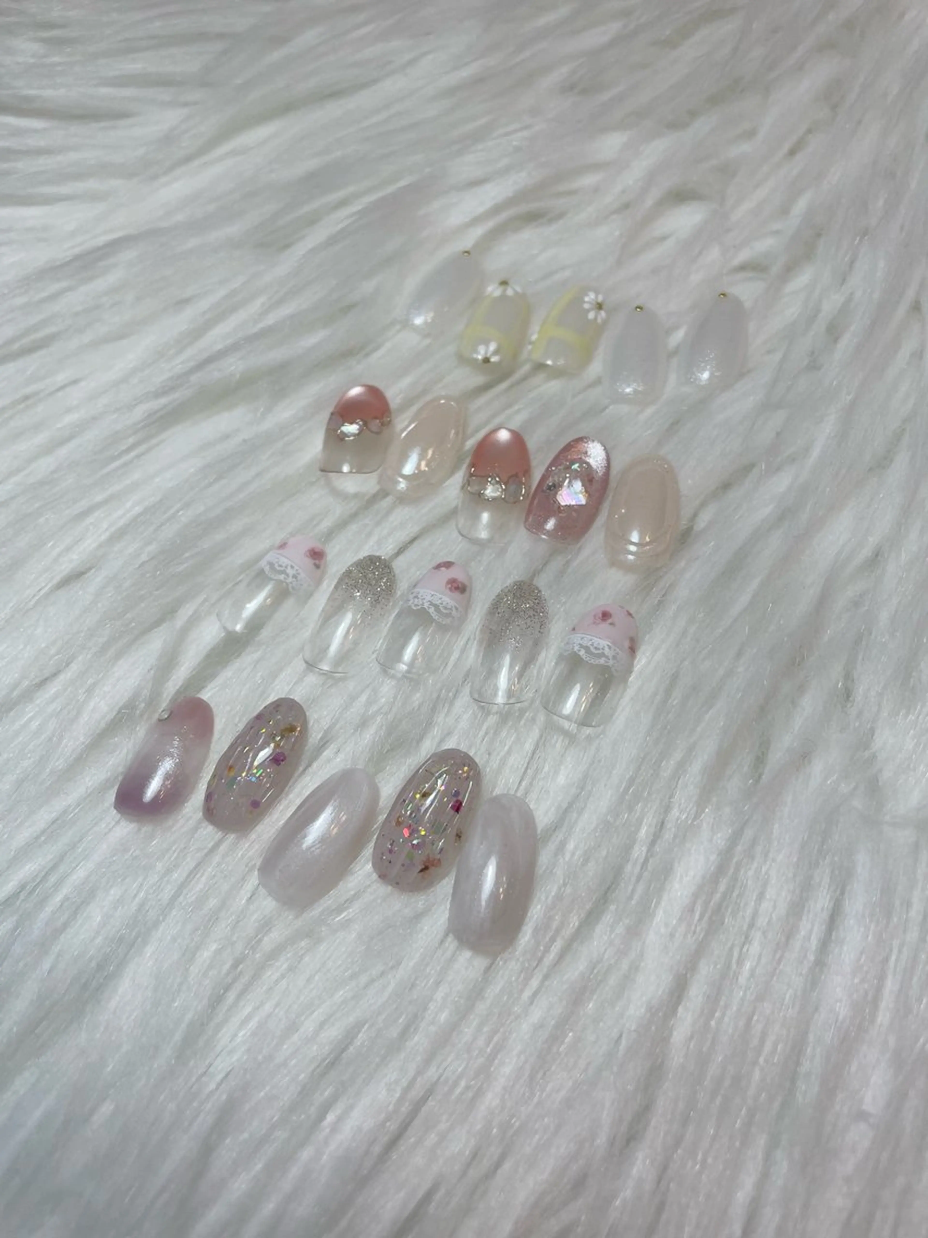 【☑人気No.1】4月定額デザイン☘️🌸☁️8800円→7300円の写真