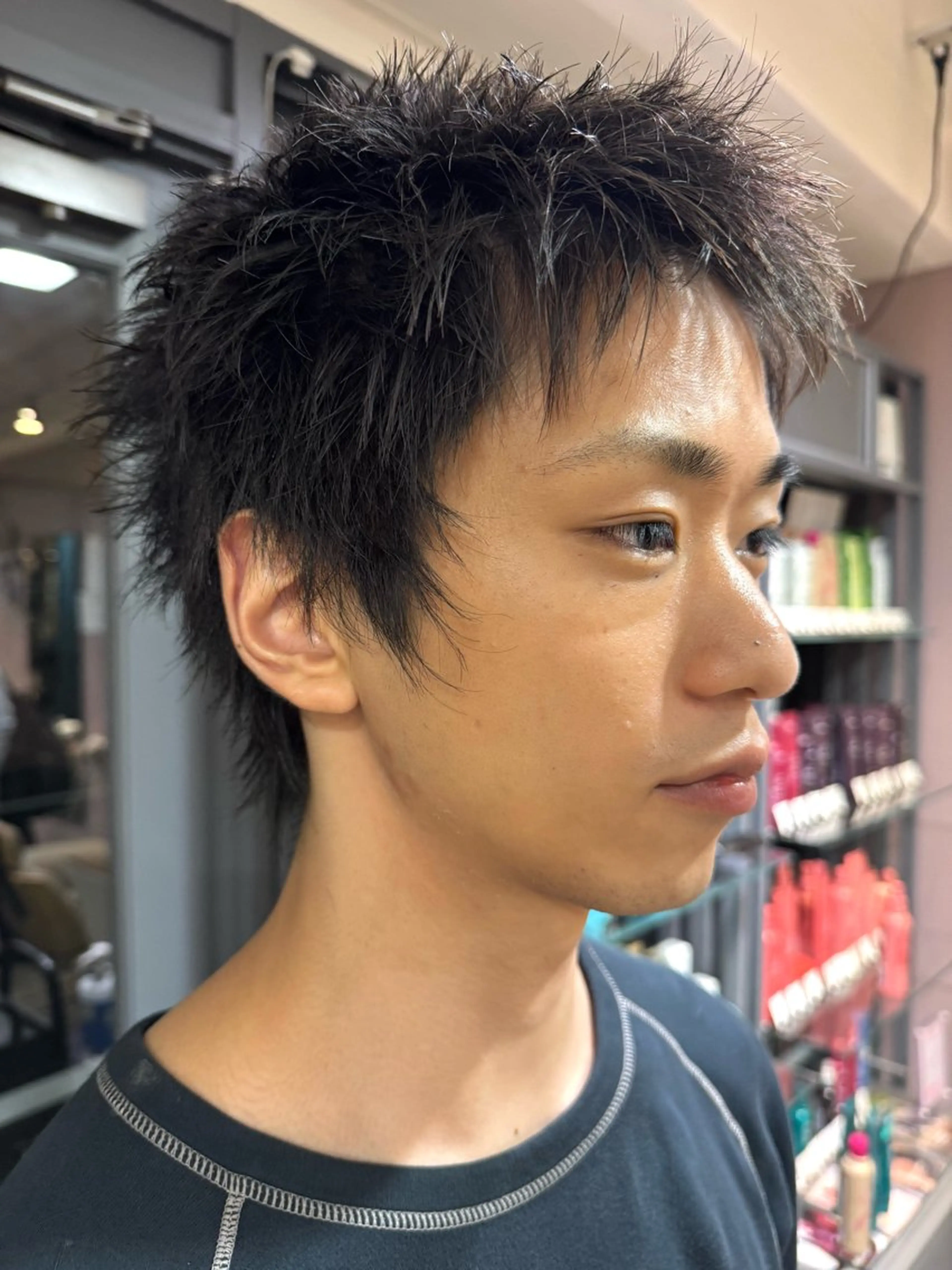 "メンズ"ベリーショートカットの写真