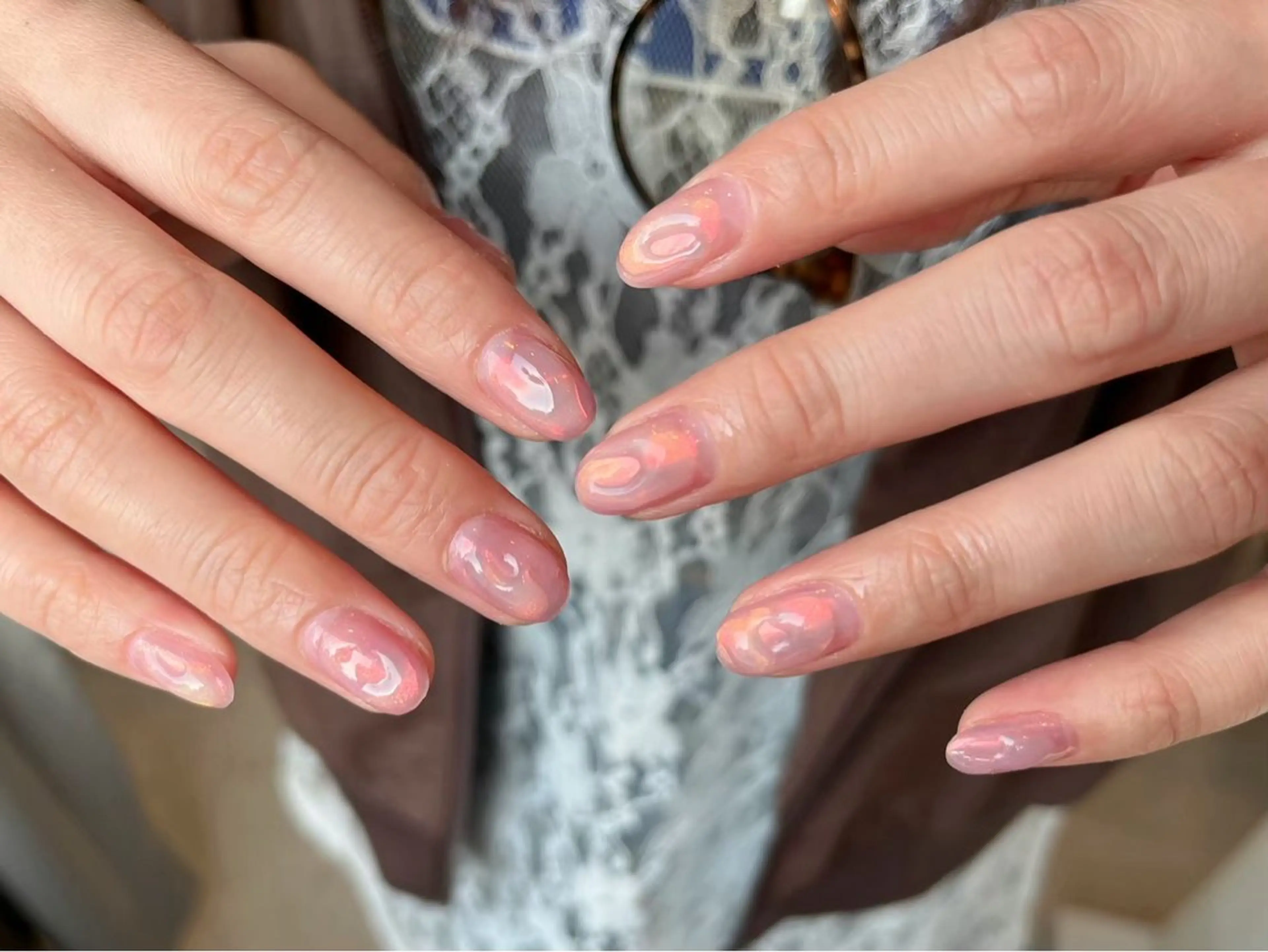 ネイル オーロラネイル Ayano ♡のネイルデザイン