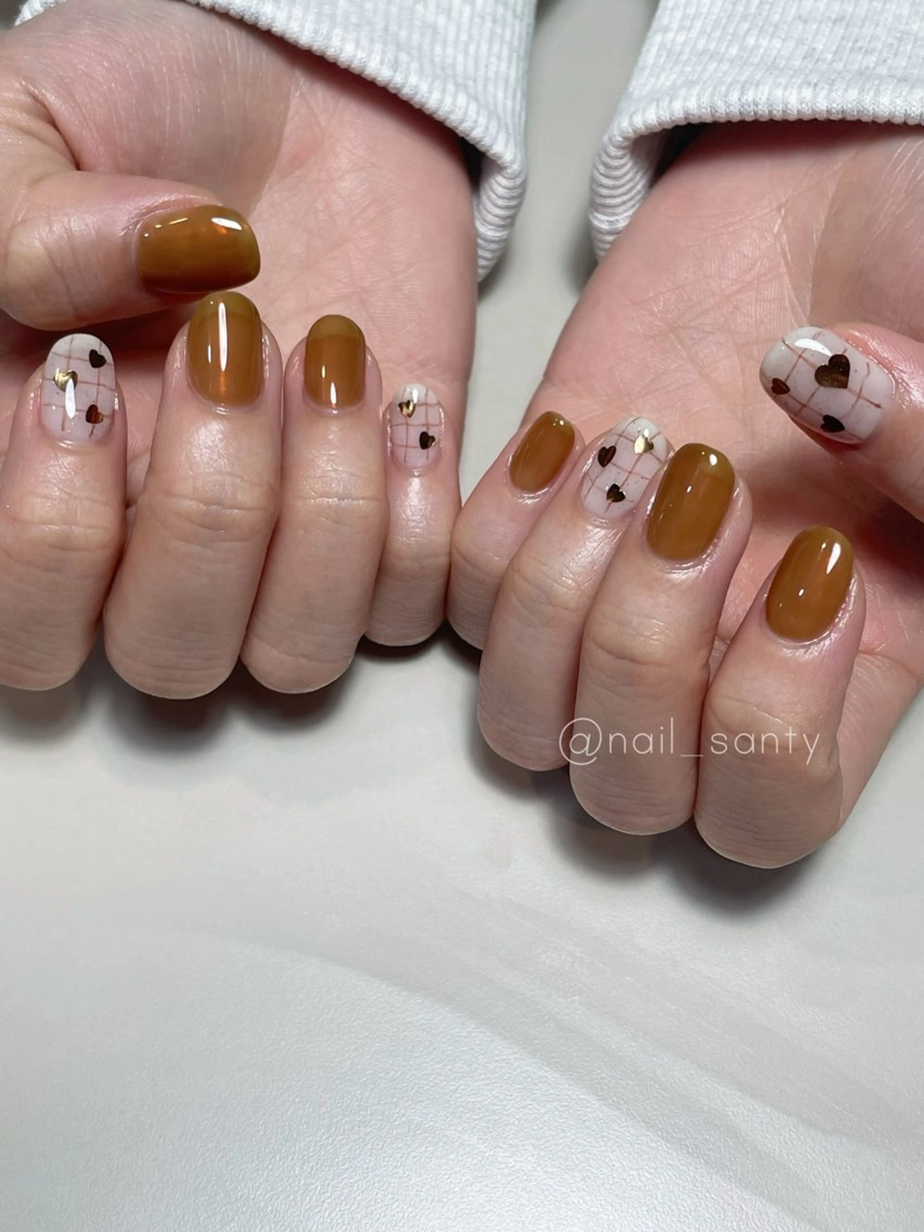 ネイル ハンドネイル Nailsalon Santy.のネイルデザイン