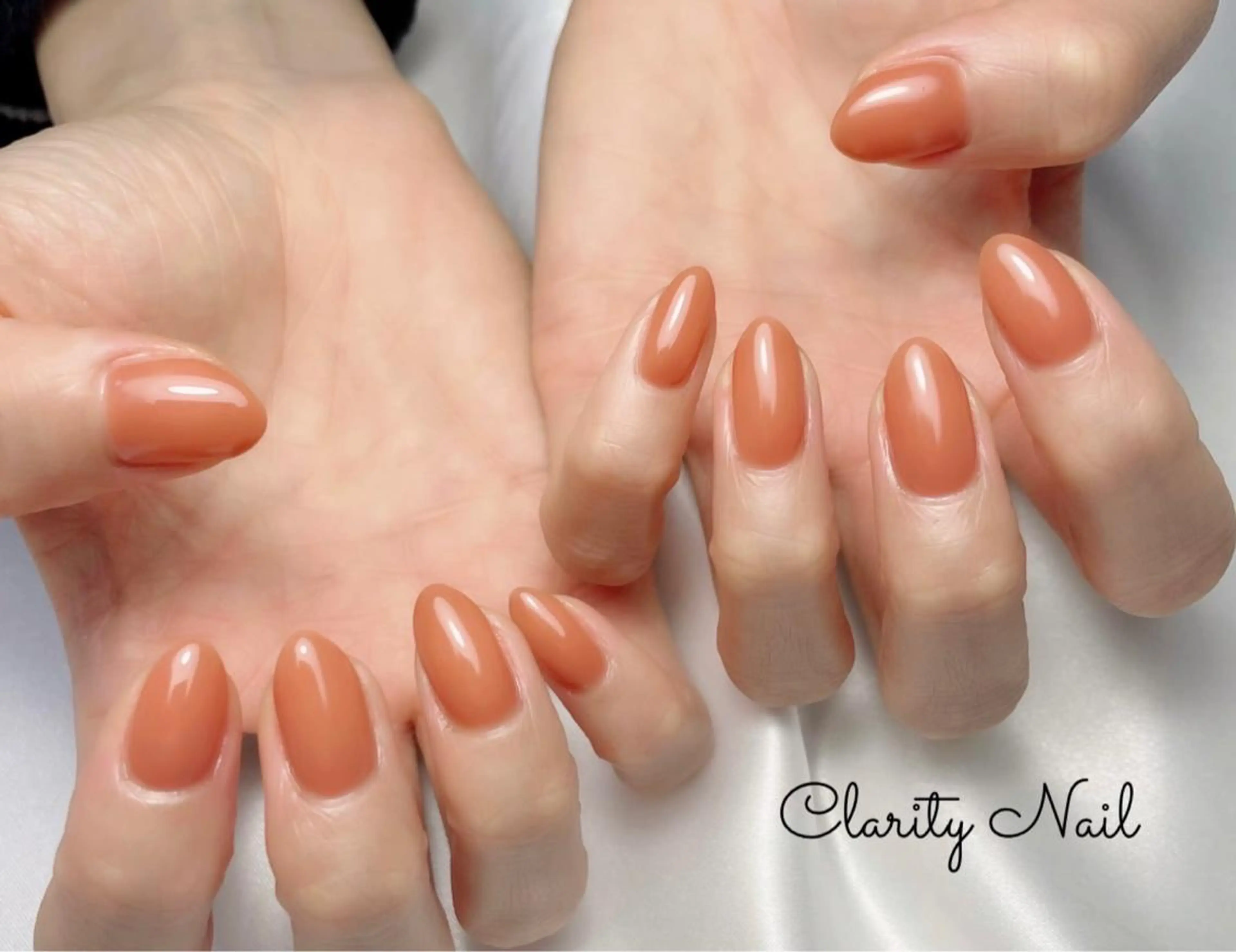 ネイル ワンカラーネイル ハンドネイル Clarity Nailのネイルデザイン