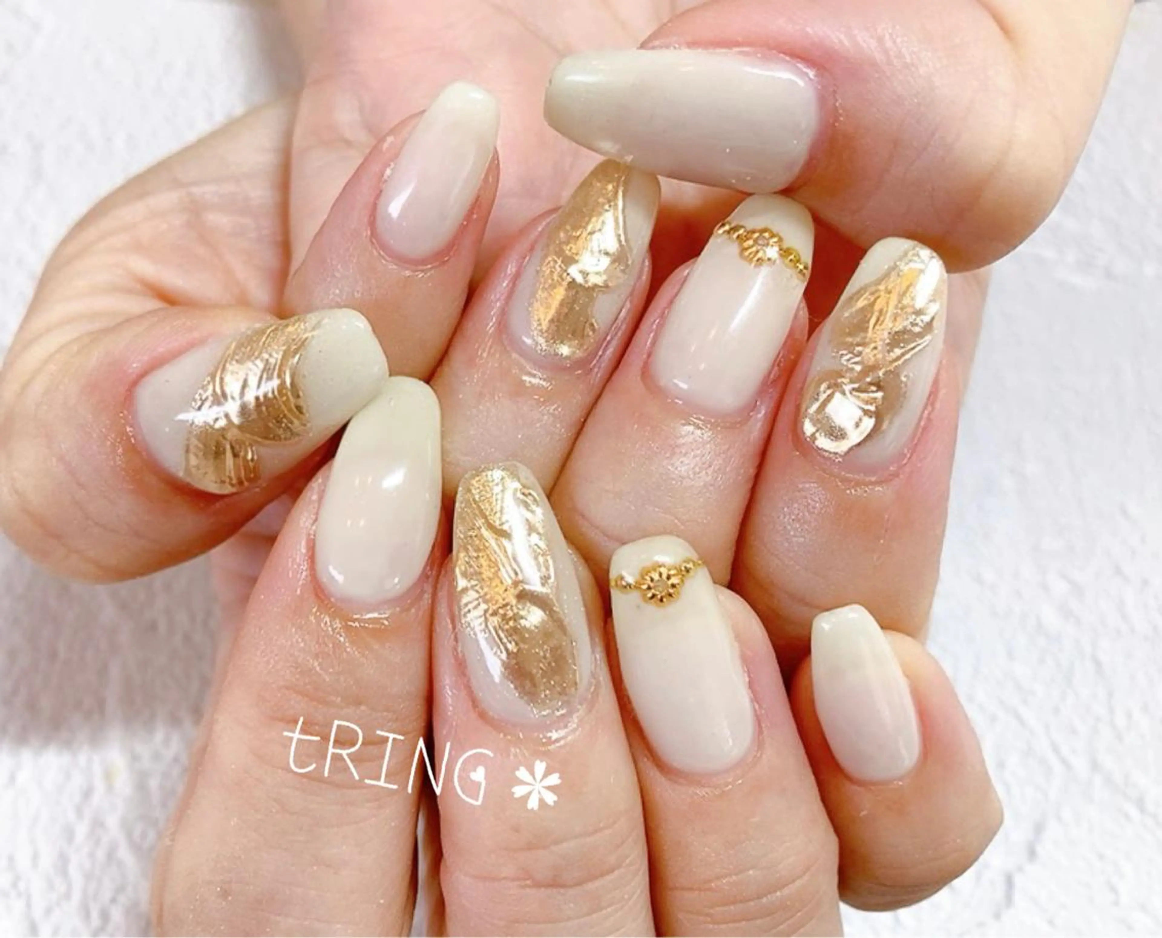 ネイル ハンドネイル tRING* しいの木台のネイルデザイン