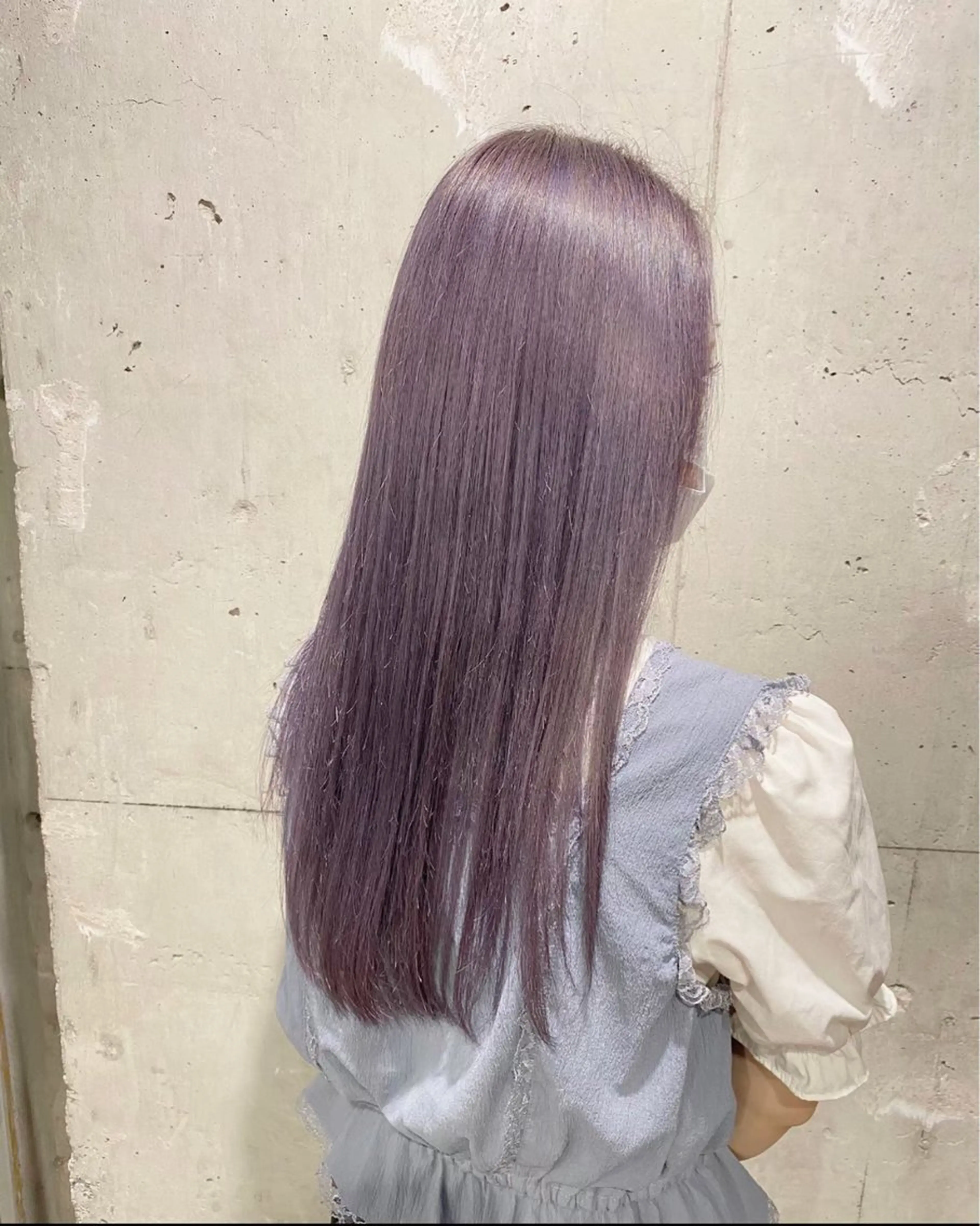 ロング カラー 透明感カラー グレージュ 💖トレンド秋冬 カラー💖FUTAのヘアスタイル