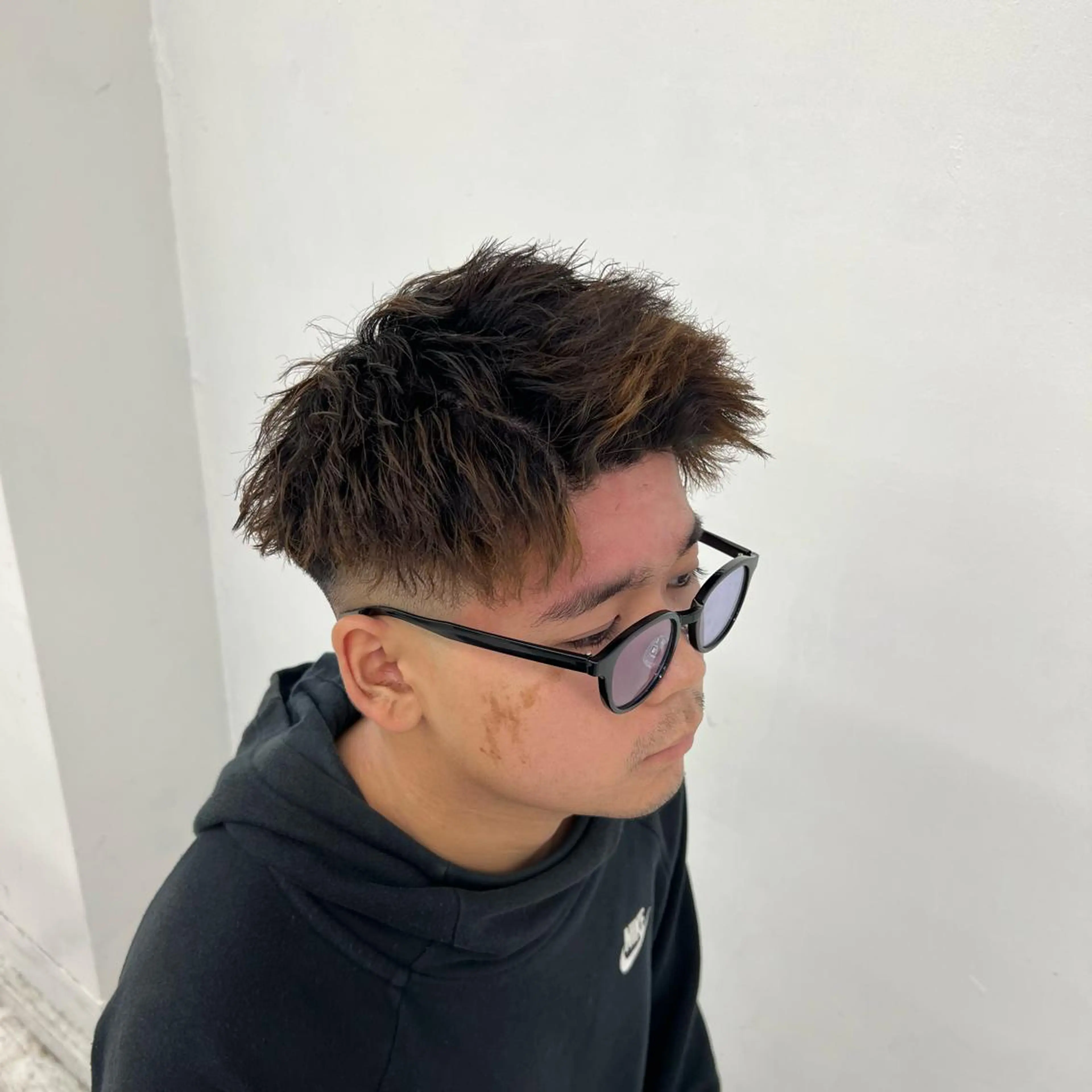 ショート パーマ 豊崎 佑輔のヘアスタイル