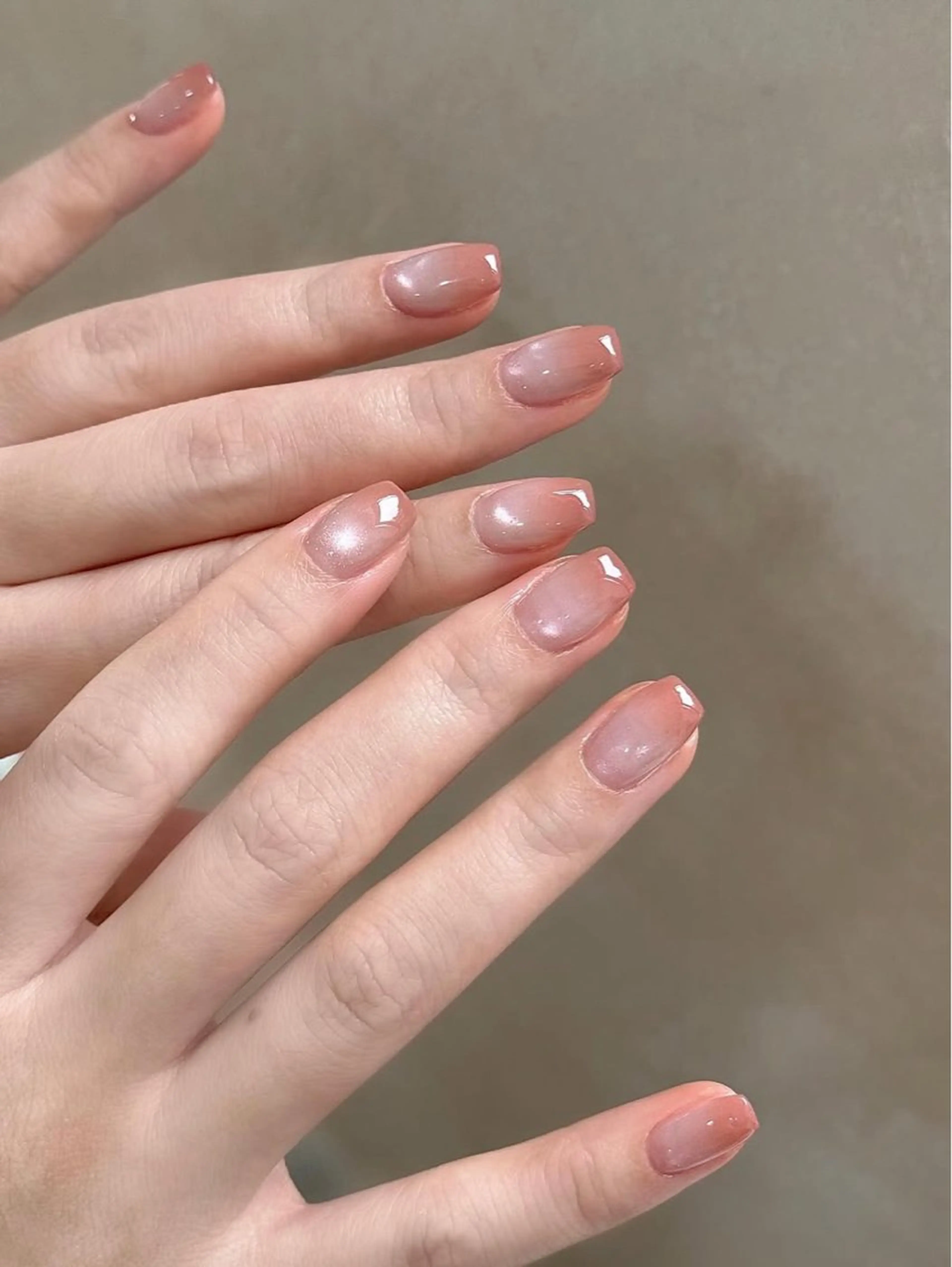 ネイル 韓国ネイル 持ち込み ニュアンスネイル ネイルチップ ハンドネイル ANA.CHUO 本川越店舗のネイルデザイン