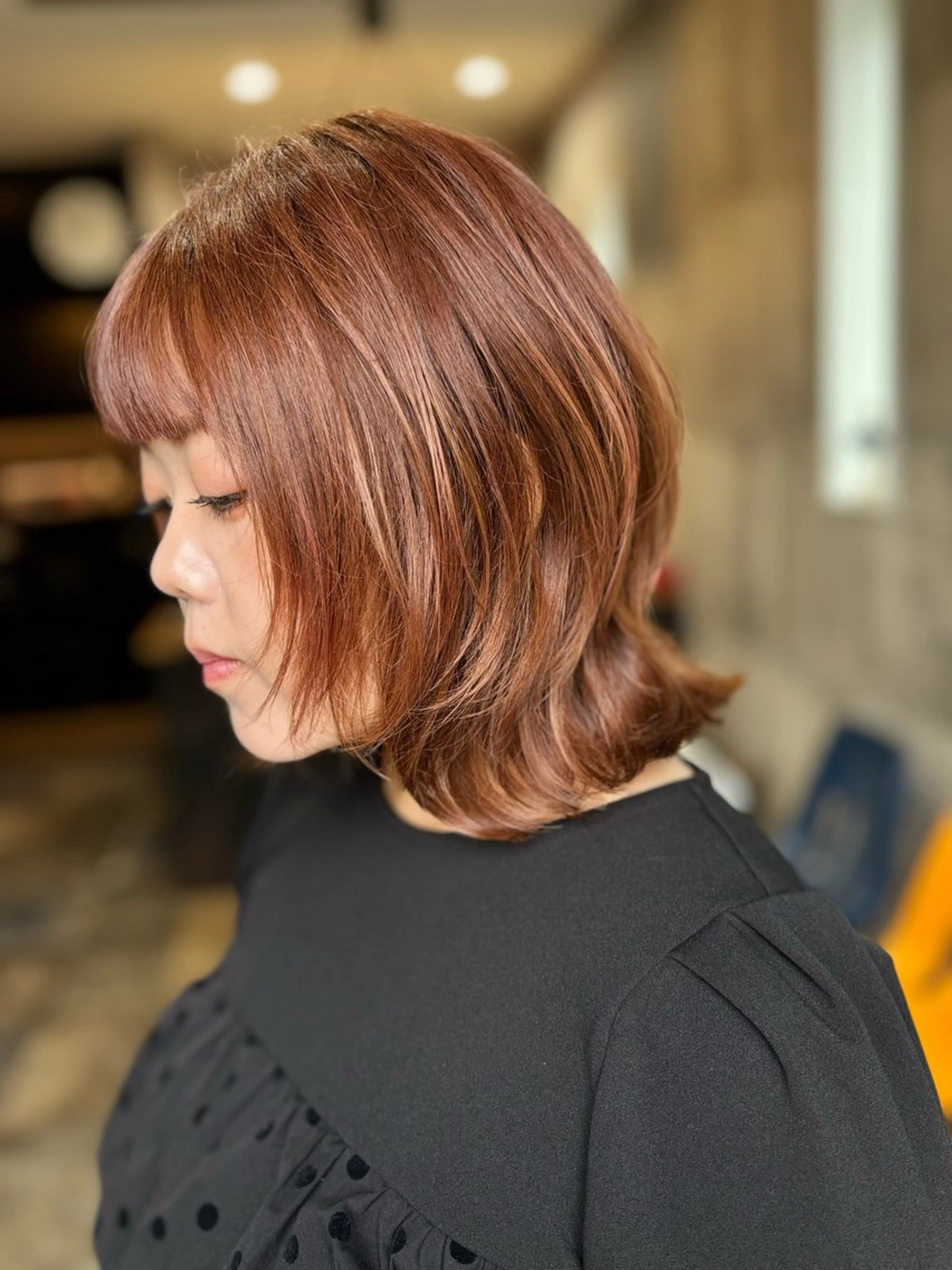 ショート ボブ ウルフカット ウルフボブ カット ヘアカラー Welila by haku所属・Yuuki ウェリラバイハクのヘアスタイル