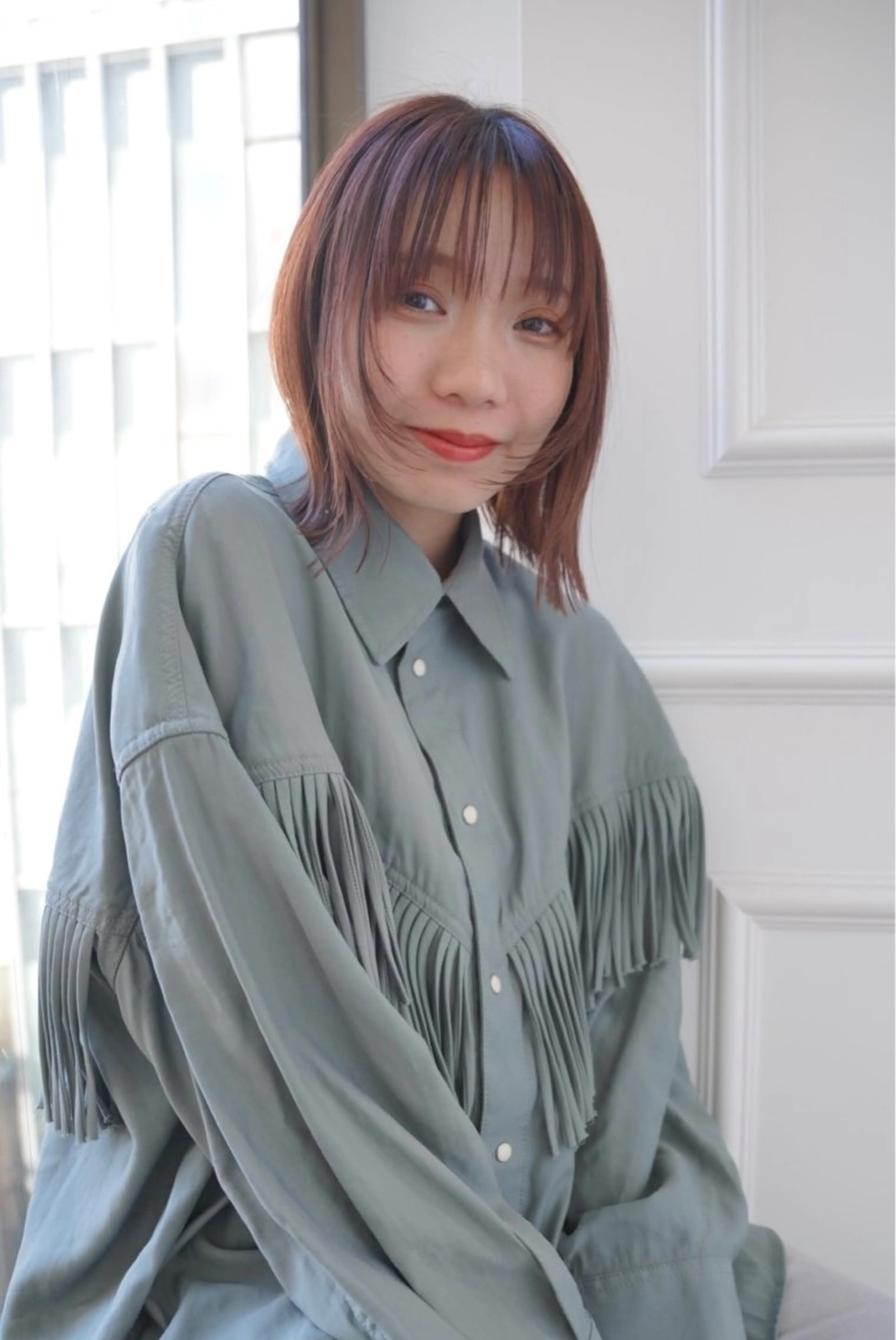 ミディアム 似合わせカット🌿 前川のヘアスタイル