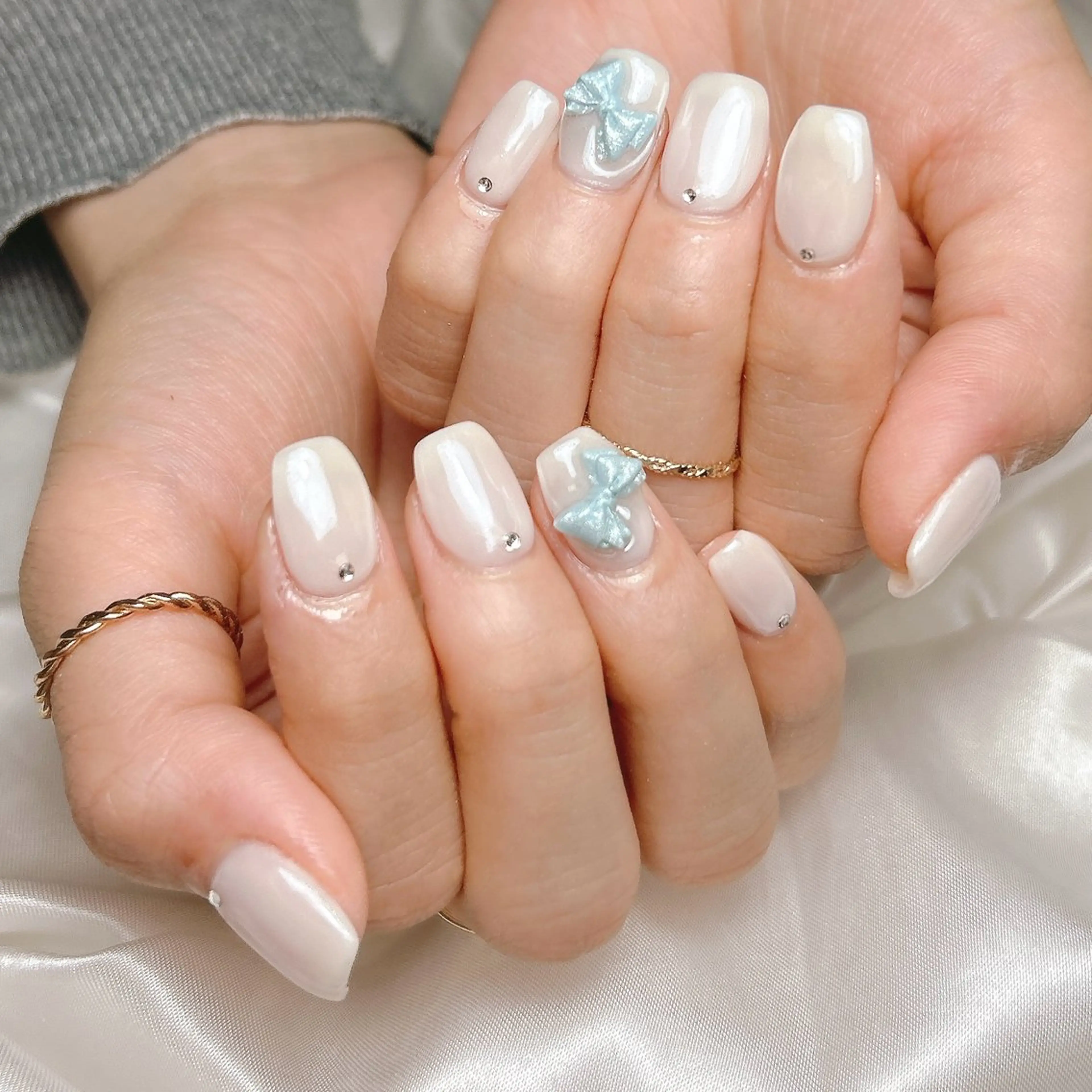 ネイル シンプルネイル ハンドネイル junna 金山.東別院.上前津のネイルデザイン