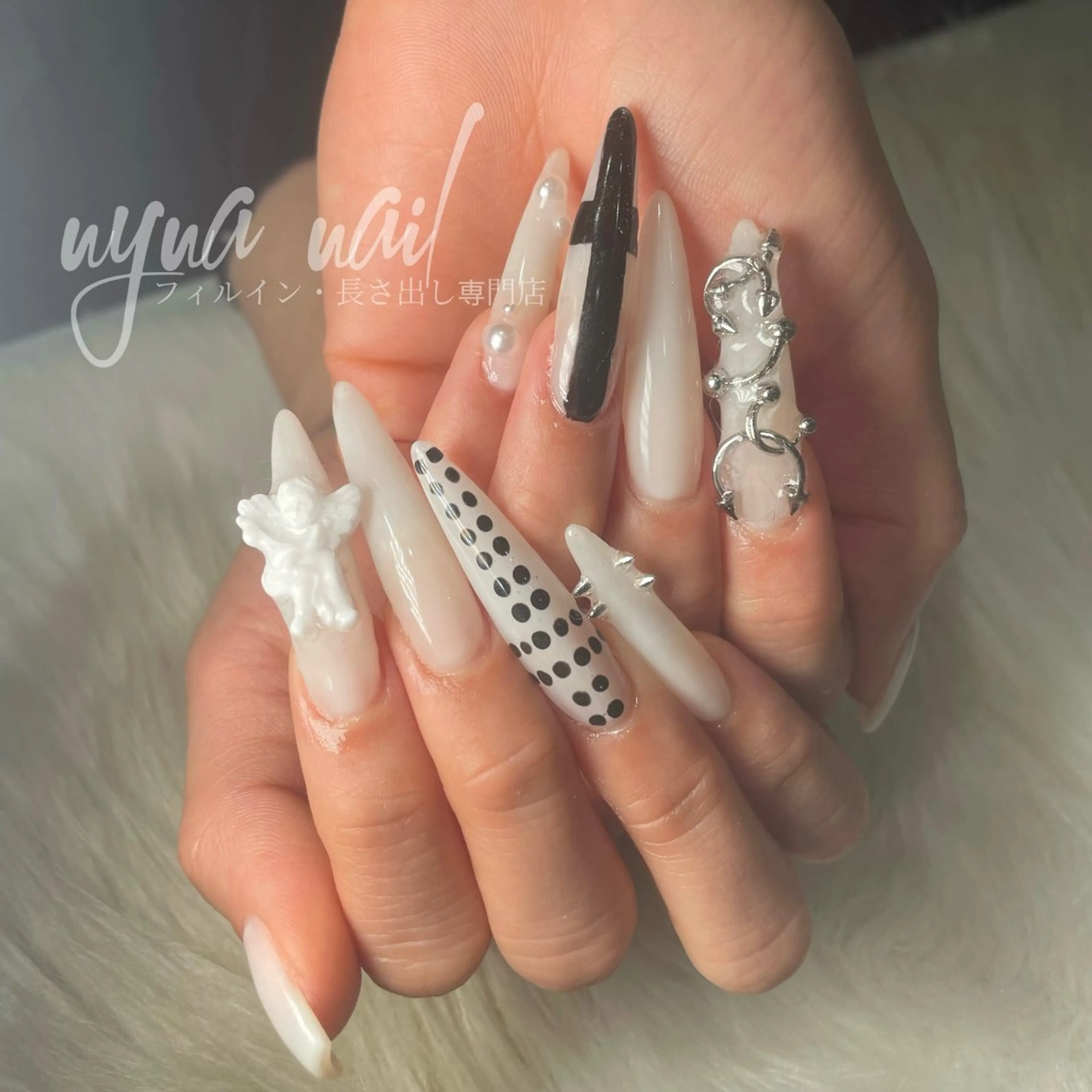 ネイル 春ネイル Nyna nail Chiakiのネイルデザイン