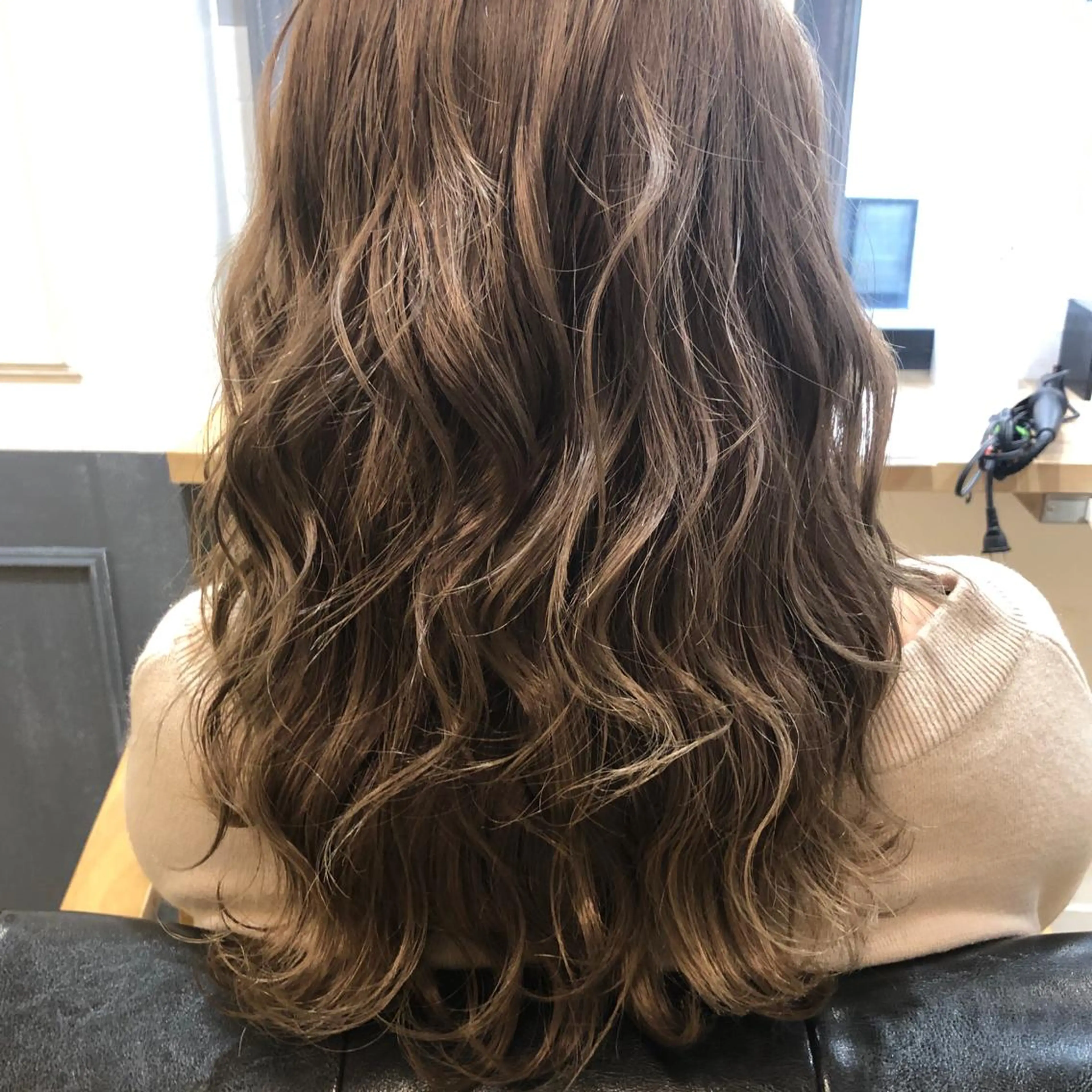 ロング カラー 艶カラー/韓国顔周り 🎀mamiのヘアスタイル