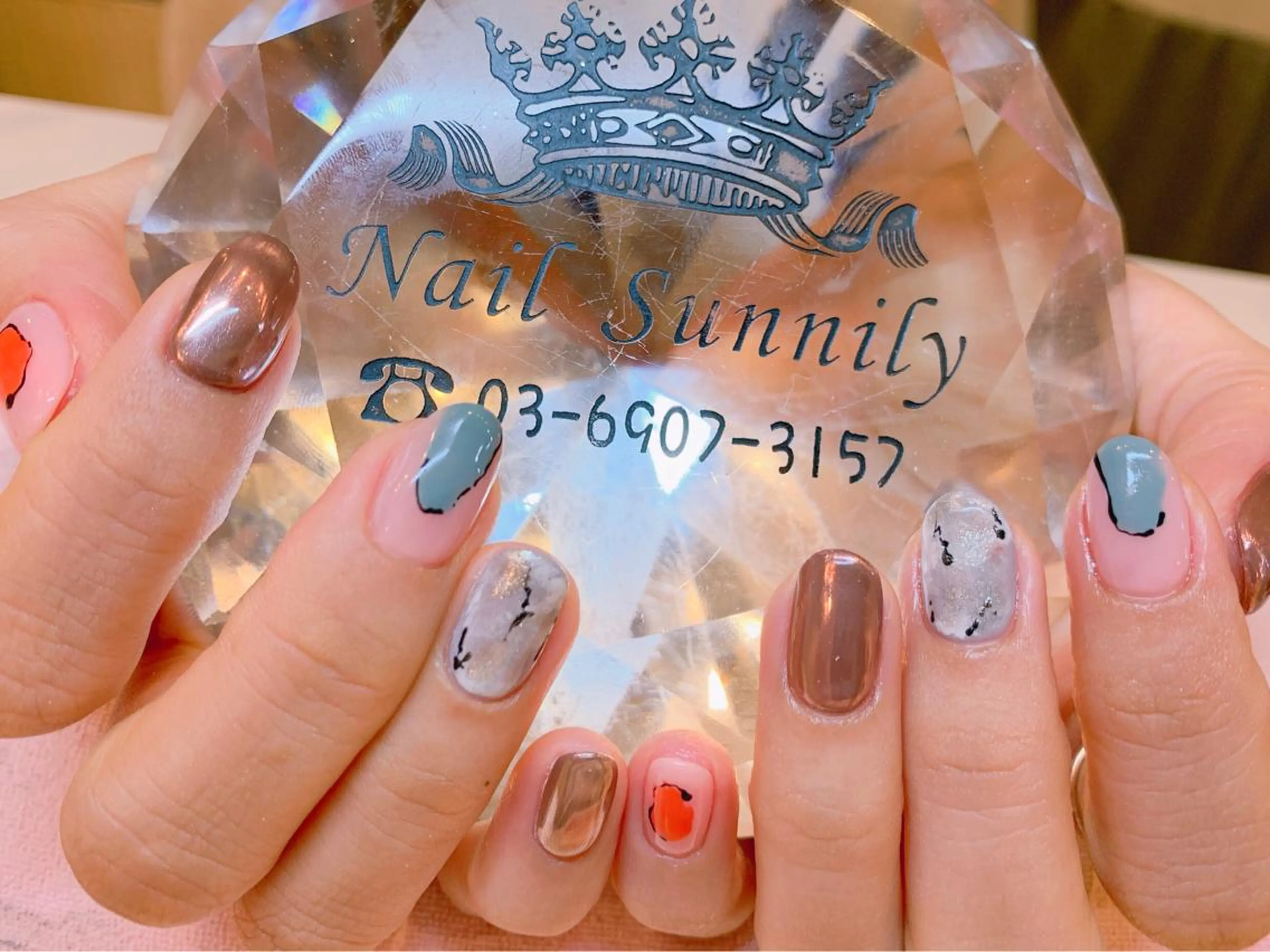 ネイル 長さだし専門店 M2　rikaのネイルデザイン